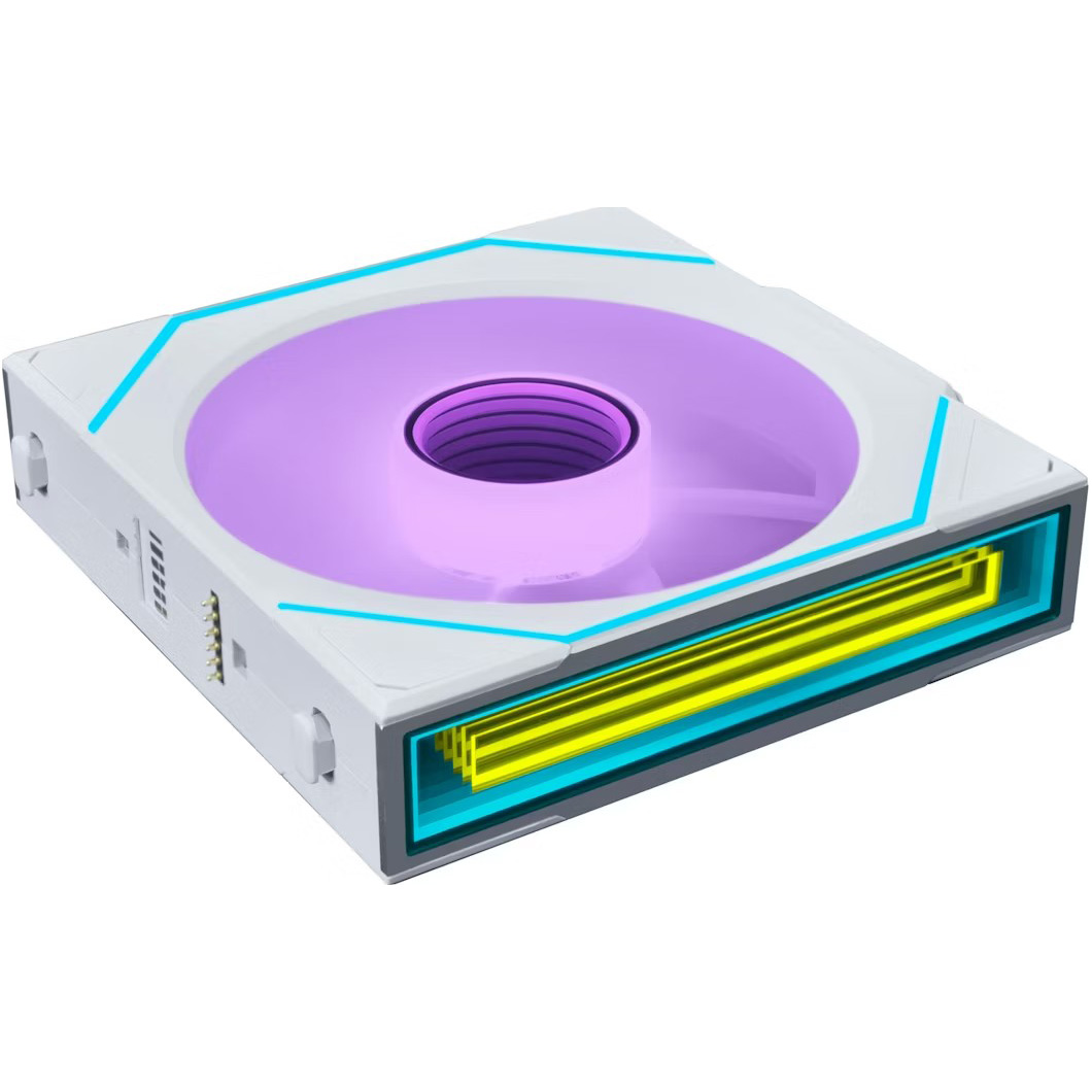 Комплект вентиляторів LIAN LI Uni Fan SL-Infinity Wireless 120 Reverse Blade w/controller White 3-Pack (G99.12RSLIN1W3W.00)