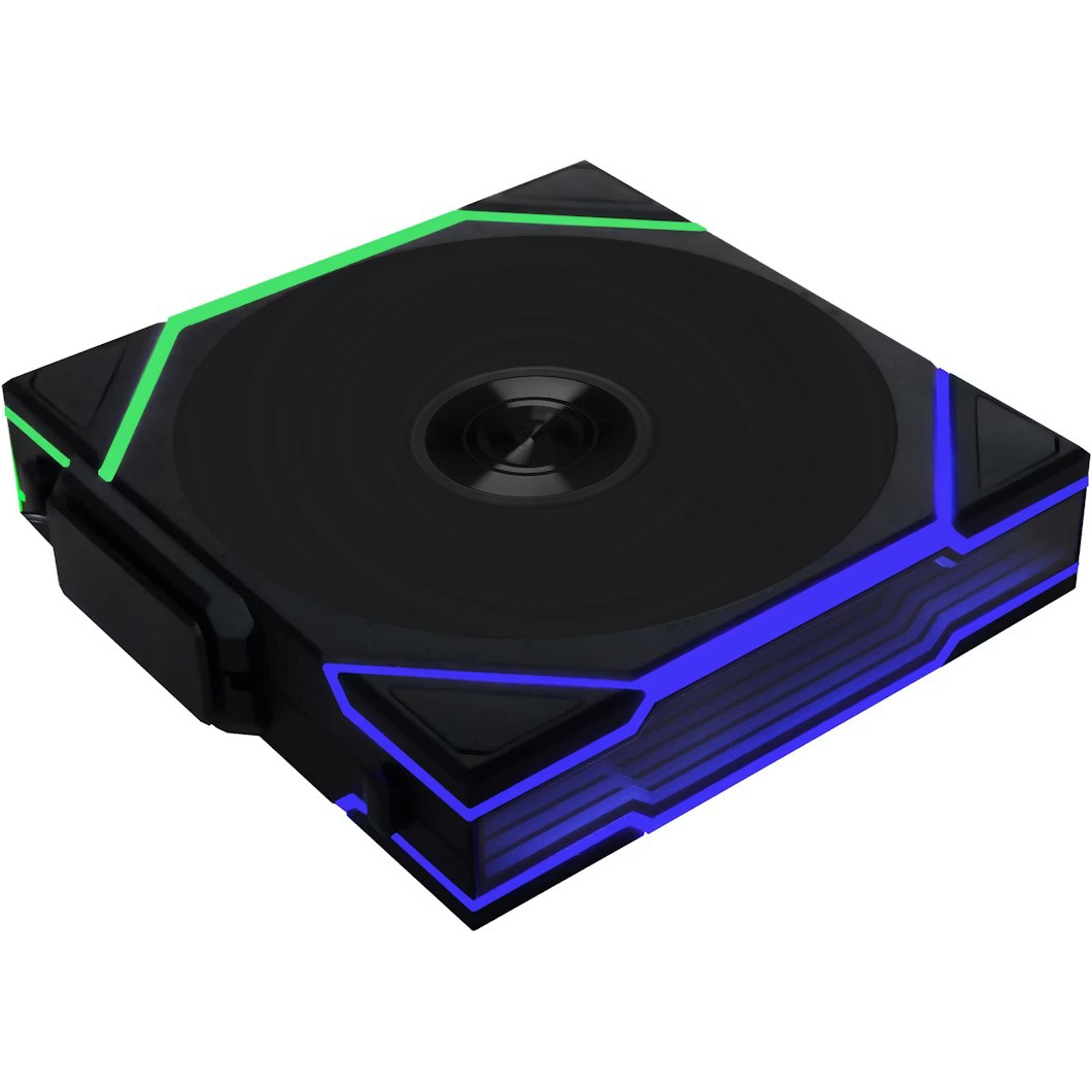 Комплект вентиляторів LIAN LI Uni Fan TL Wireless 120 Revers Blade w/controller Black 3-Pack (G99.12RTL1W3B.00)
