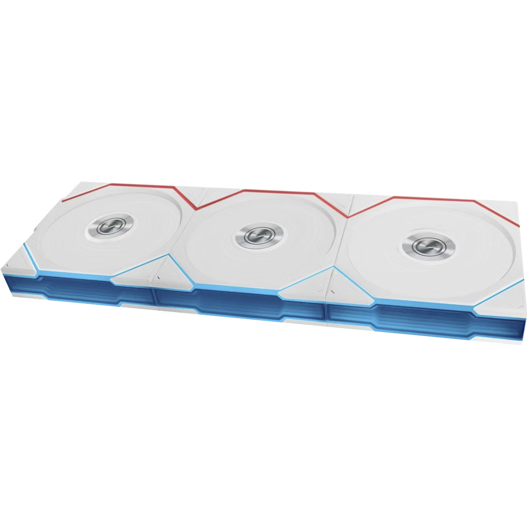 Комплект вентиляторів LIAN LI Uni Fan TL Wireless 120 Revers Blade w/controller White 3-Pack (G99.12RTL1W3W.00)