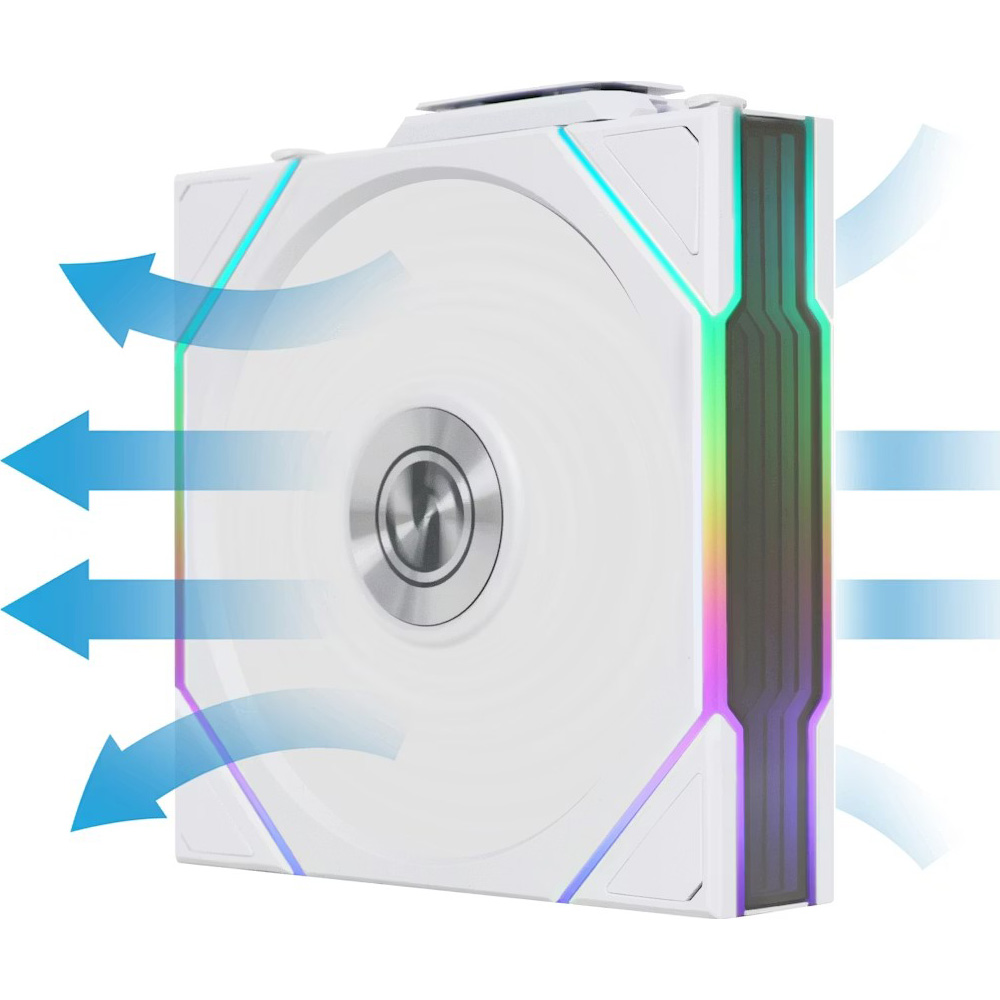 Комплект вентиляторів LIAN LI Uni Fan TL Wireless 120 Revers Blade w/controller White 3-Pack (G99.12RTL1W3W.00)