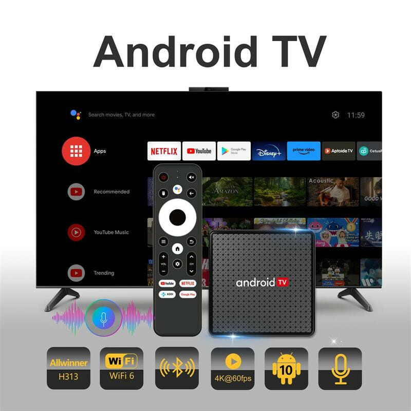 Медіаплеєр X96 X5 Smart TV Box