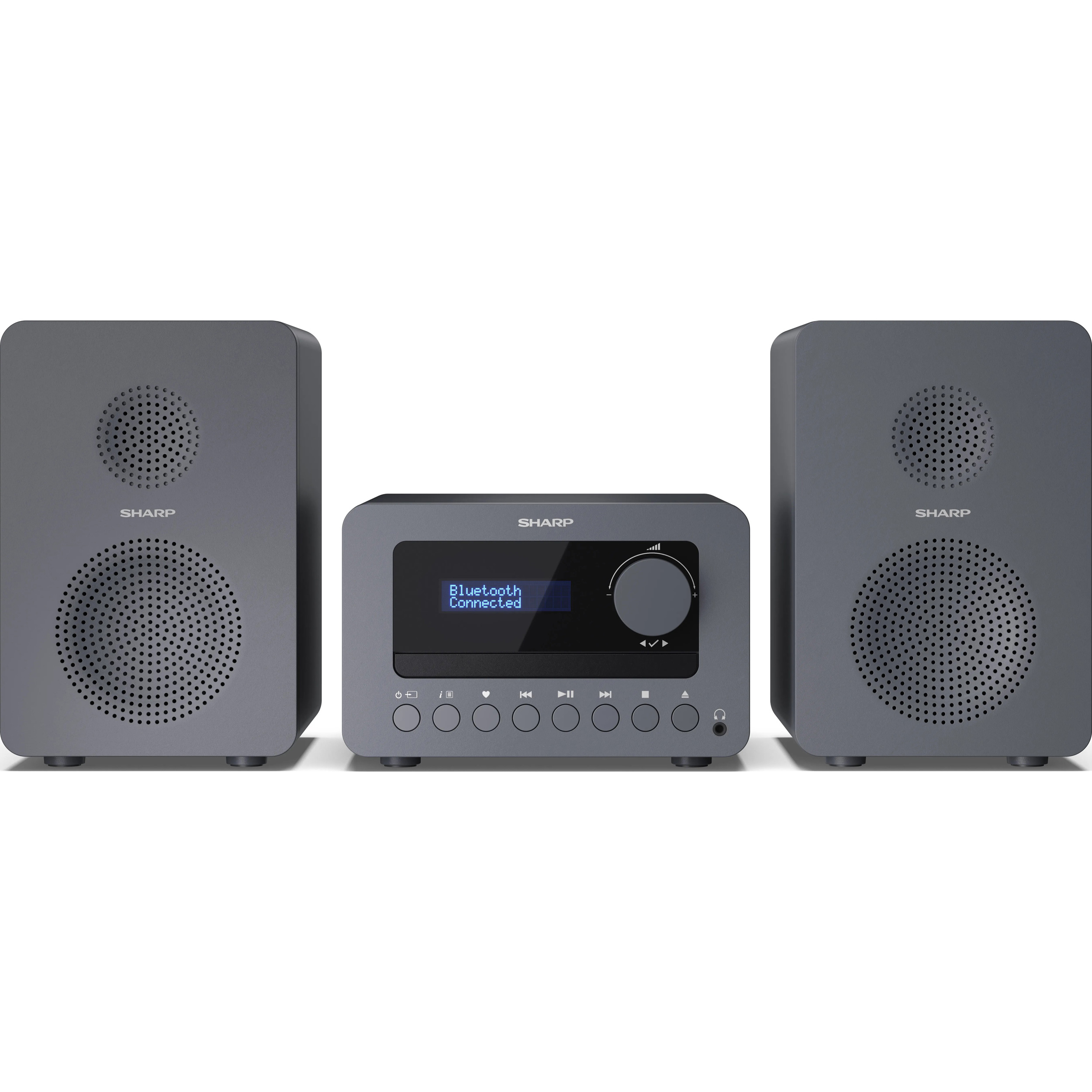 Музыкальный центр SHARP Tokyo FM Hi-Fi Micro System XL-B514 Gray