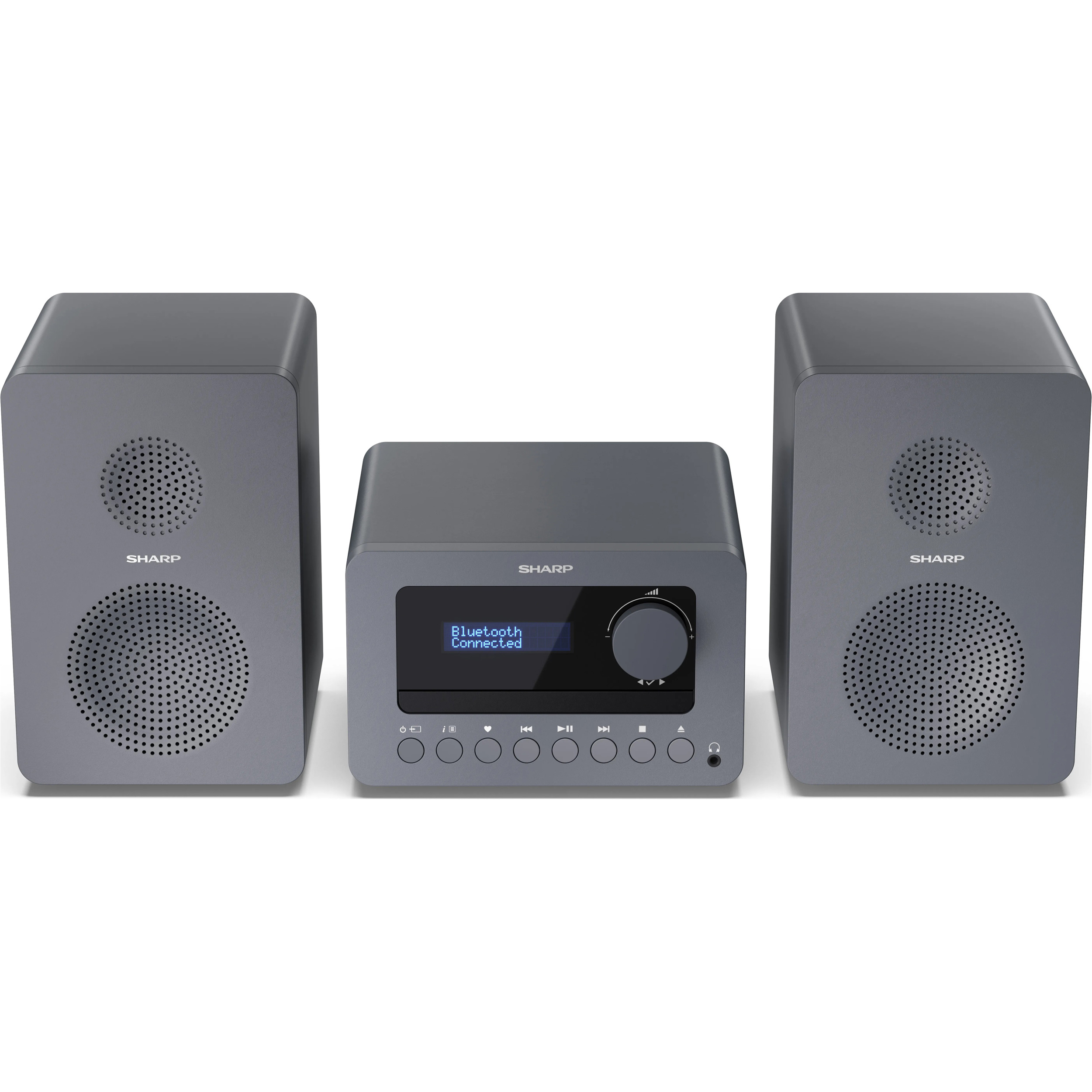 Музыкальный центр SHARP Tokyo FM Hi-Fi Micro System XL-B514 Gray