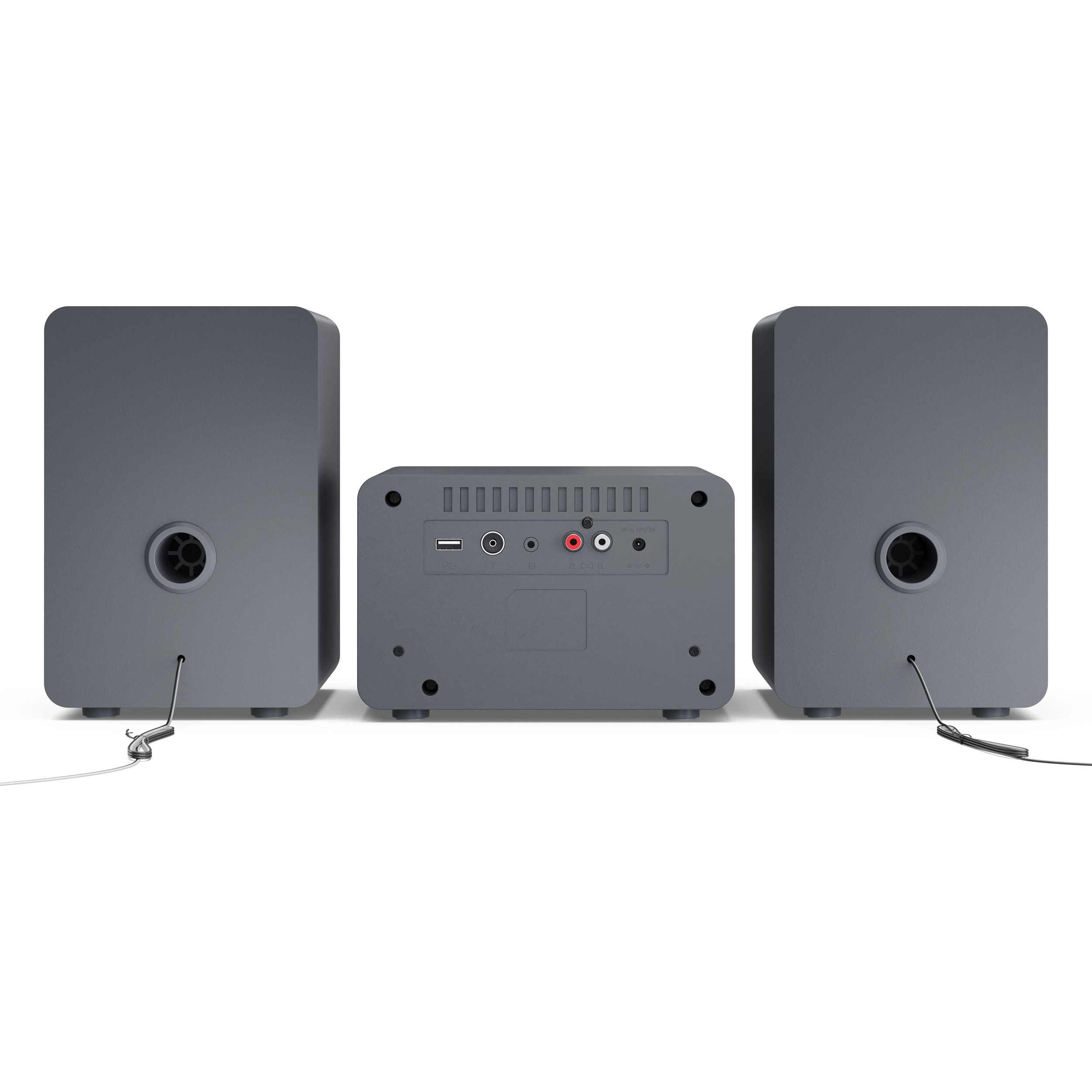 Музыкальный центр SHARP Tokyo FM Hi-Fi Micro System XL-B514 Gray