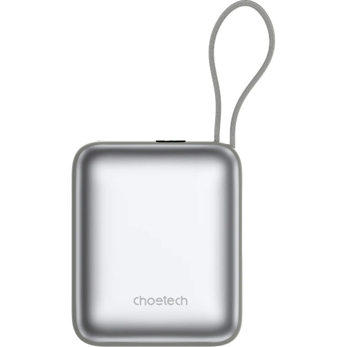 Повербанк CHOETECH B832 1xUSB-C, PD3.0, with built-in cable USB-C, 35W 10000mAh Gray