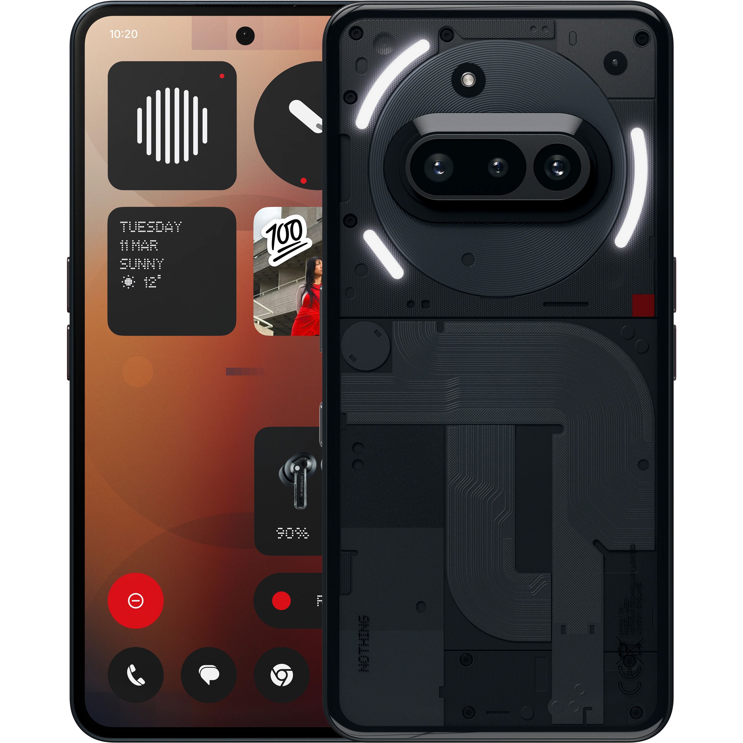 Смартфон CMF by NOTHING Phone (3a) 12/256GB Black
