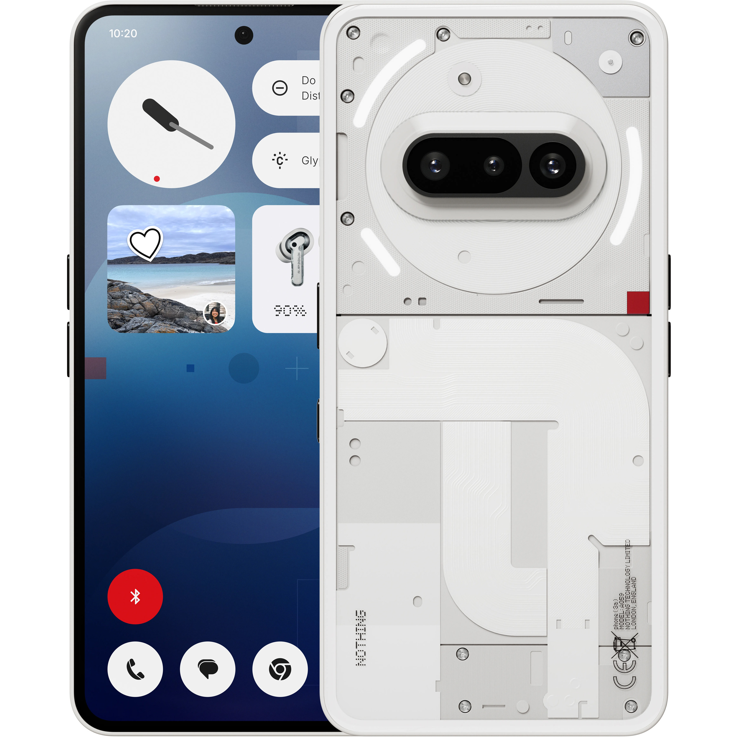 Смартфон CMF by NOTHING Phone (3a) 12/256GB White