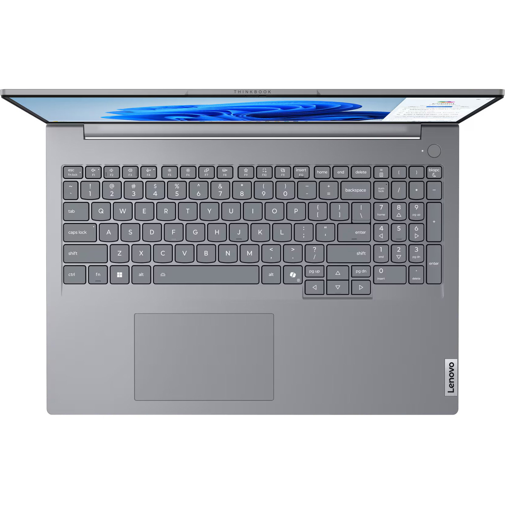 Ноутбук LENOVO ThinkBook 16 G8 IAL Arctic Gray (21SK00FQRA)