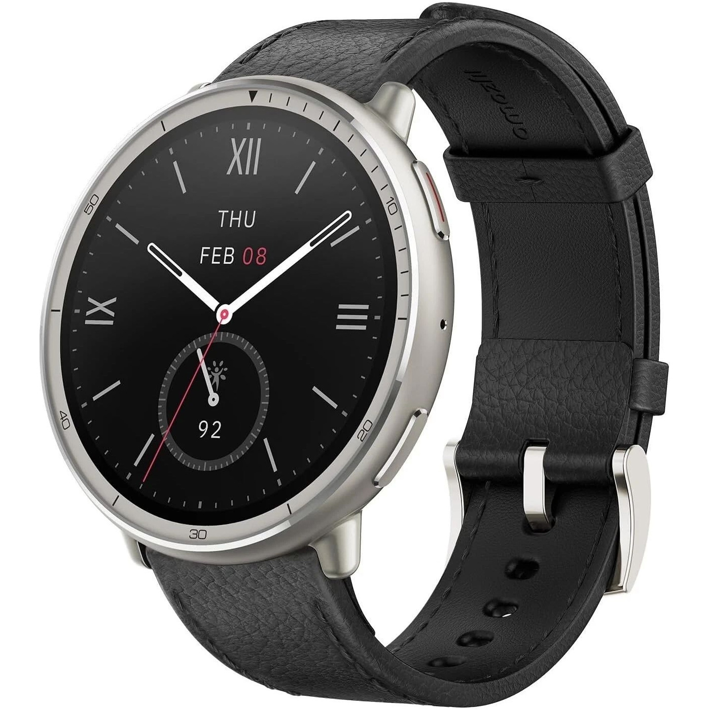 Смарт-годинник AMAZFIT Active 2R Premium Black Leather (W2437GL1N)