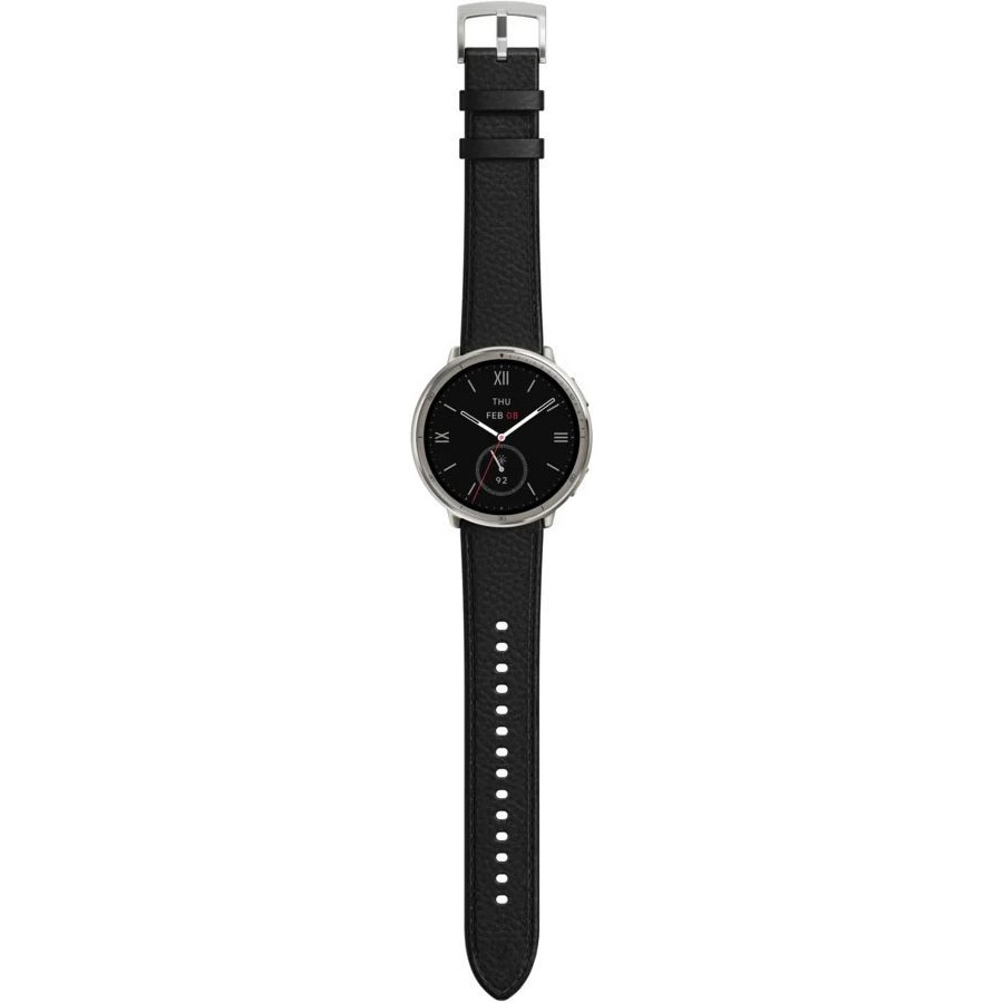 Смарт-годинник AMAZFIT Active 2R Premium Black Leather (W2437GL1N)
