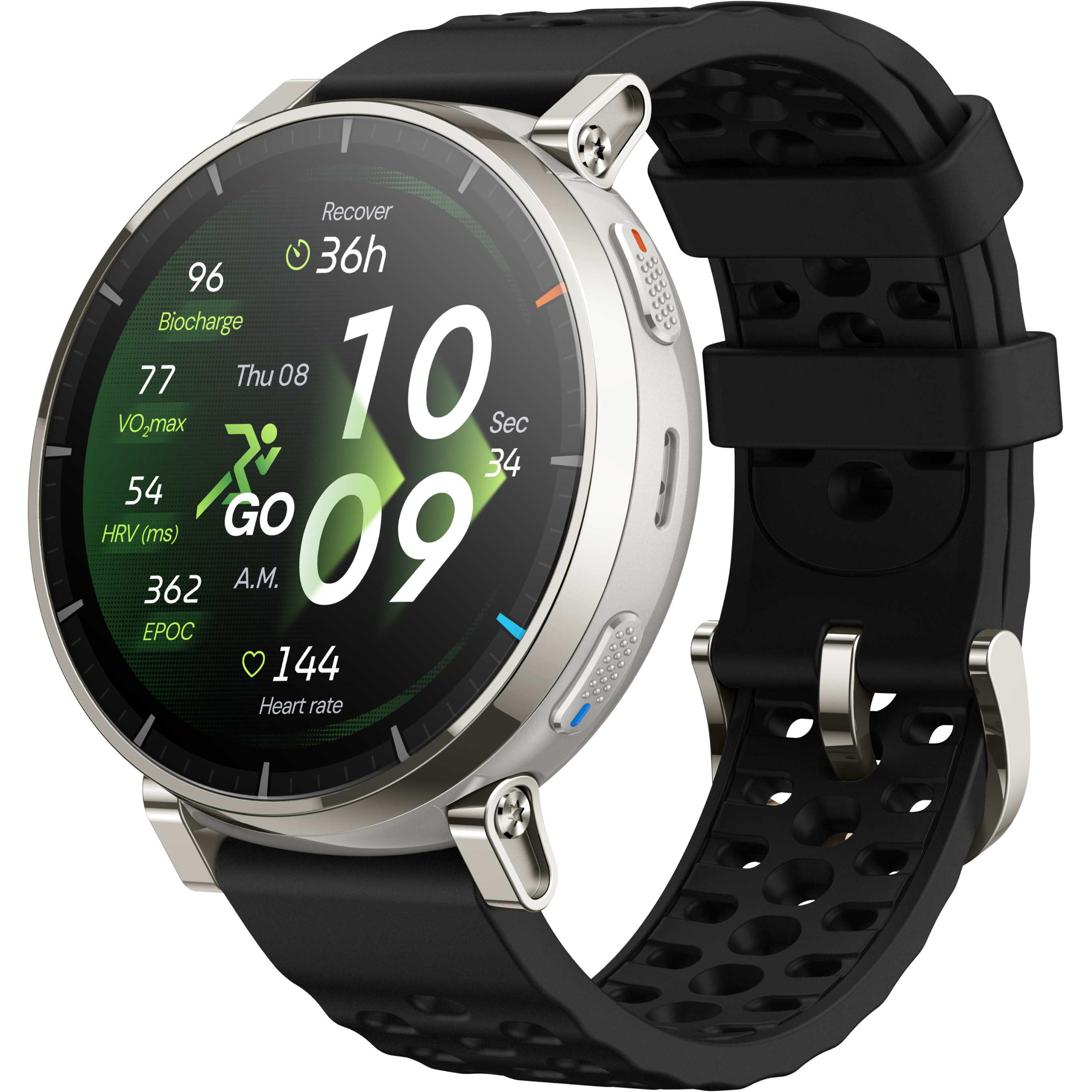 Смарт-годинник AMAZFIT Active 3 Premium Apex Silver (W2559GL1N)