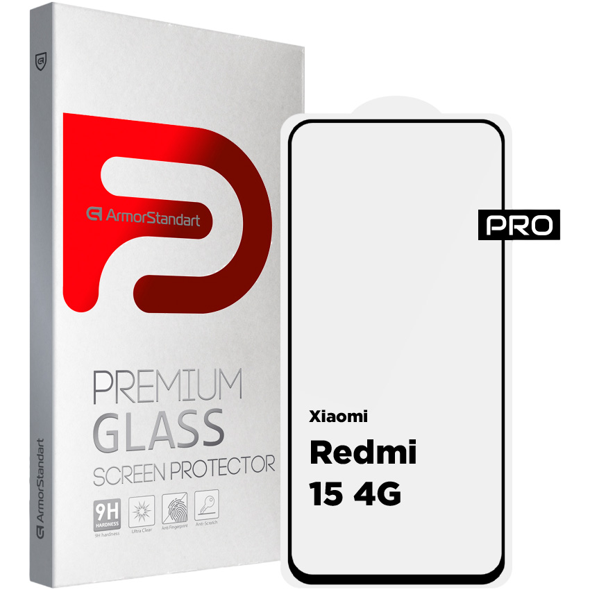 Защитное стекло ARMORSTANDART Pro для Redmi Note 15 4G