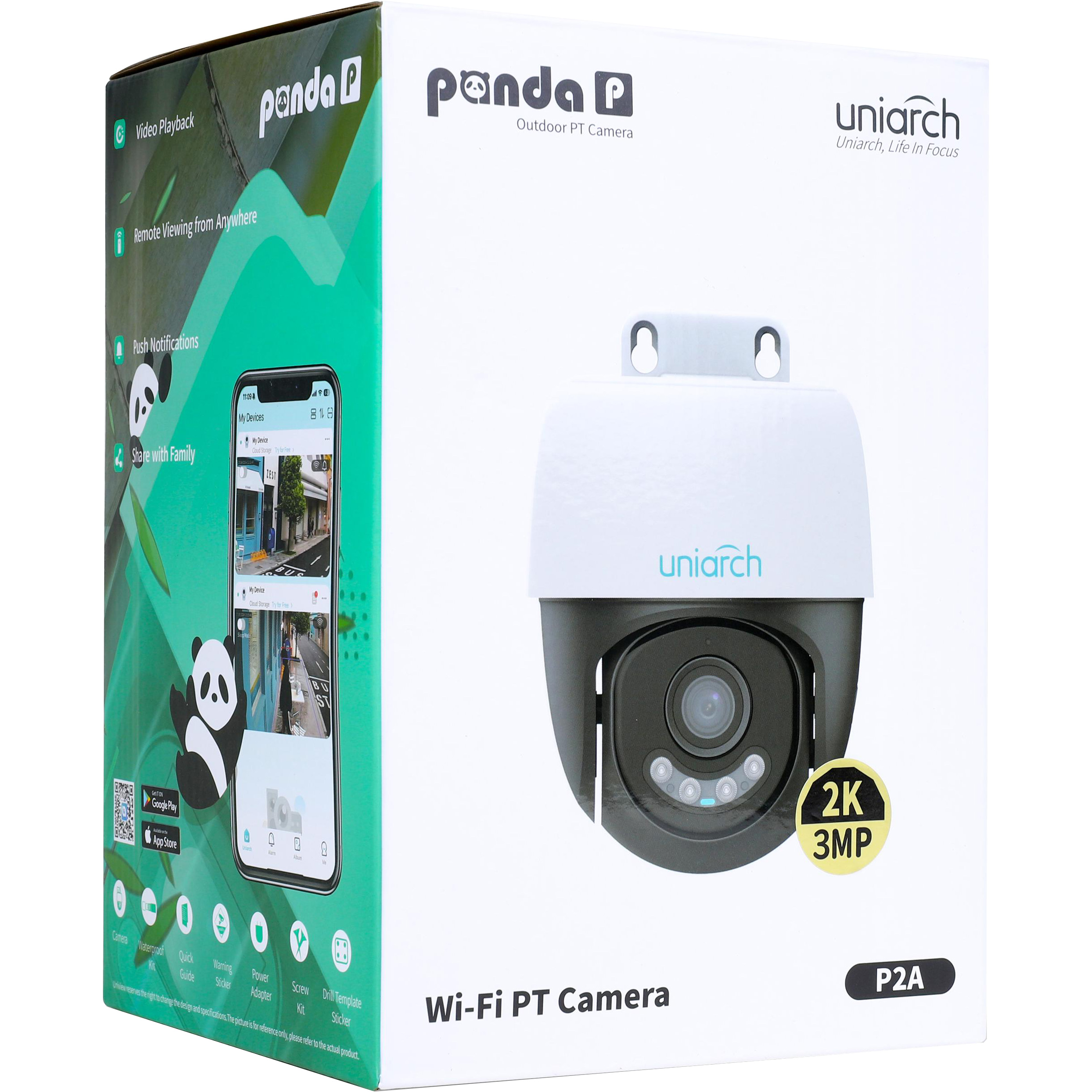 IP-камера UNIARCH Uho-P2A-M3F4D