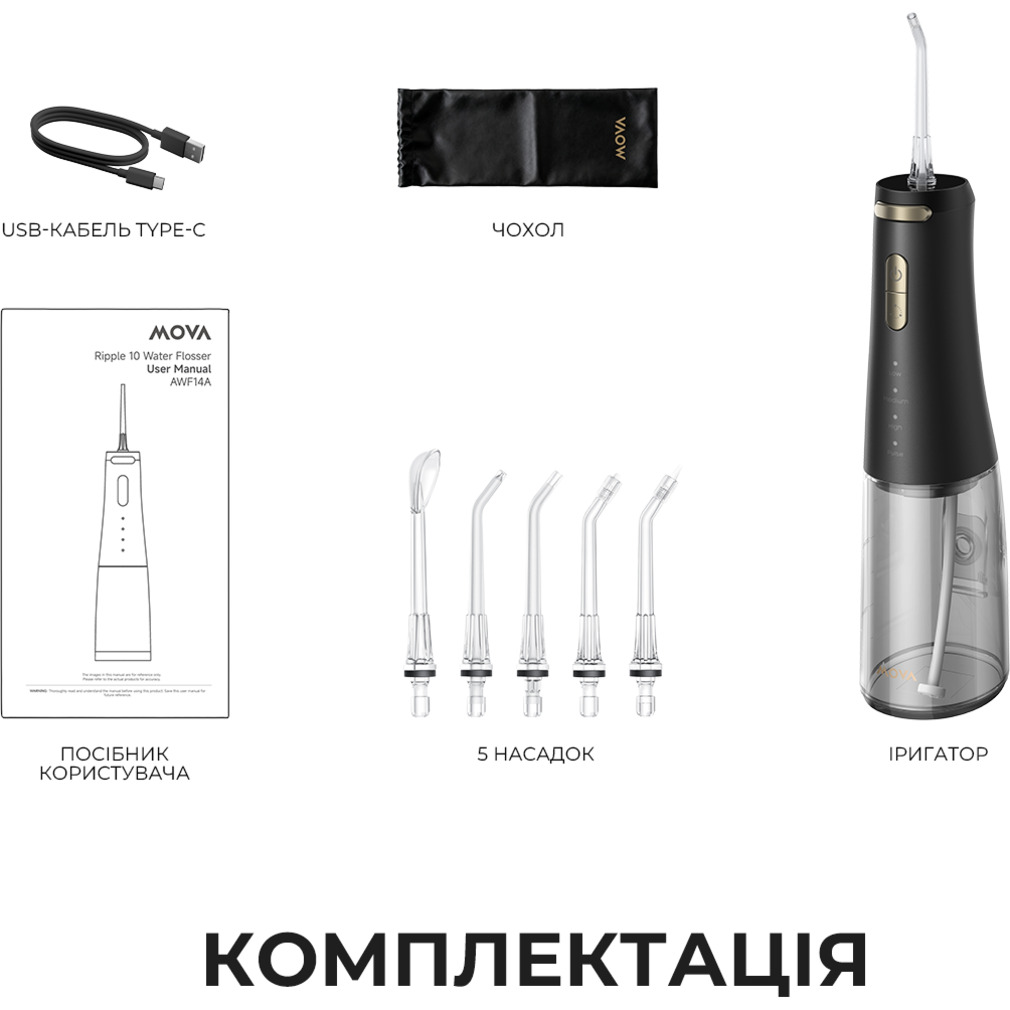 Ирригатор MOVA Ripple 10 (AWF14A-BK)