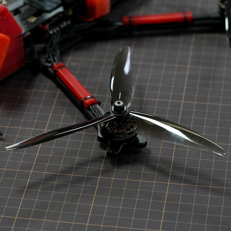 Комплект пропеллеров FOXEER DALprop New Cyclone T7057 3-Blade 2СW+2CCW Transparent Black (MR1716)