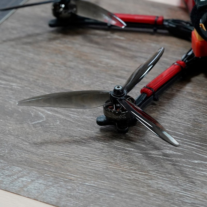 Комплект пропеллеров FOXEER DALprop New Cyclone T7057 3-Blade 2СW+2CCW Transparent Black (MR1716)