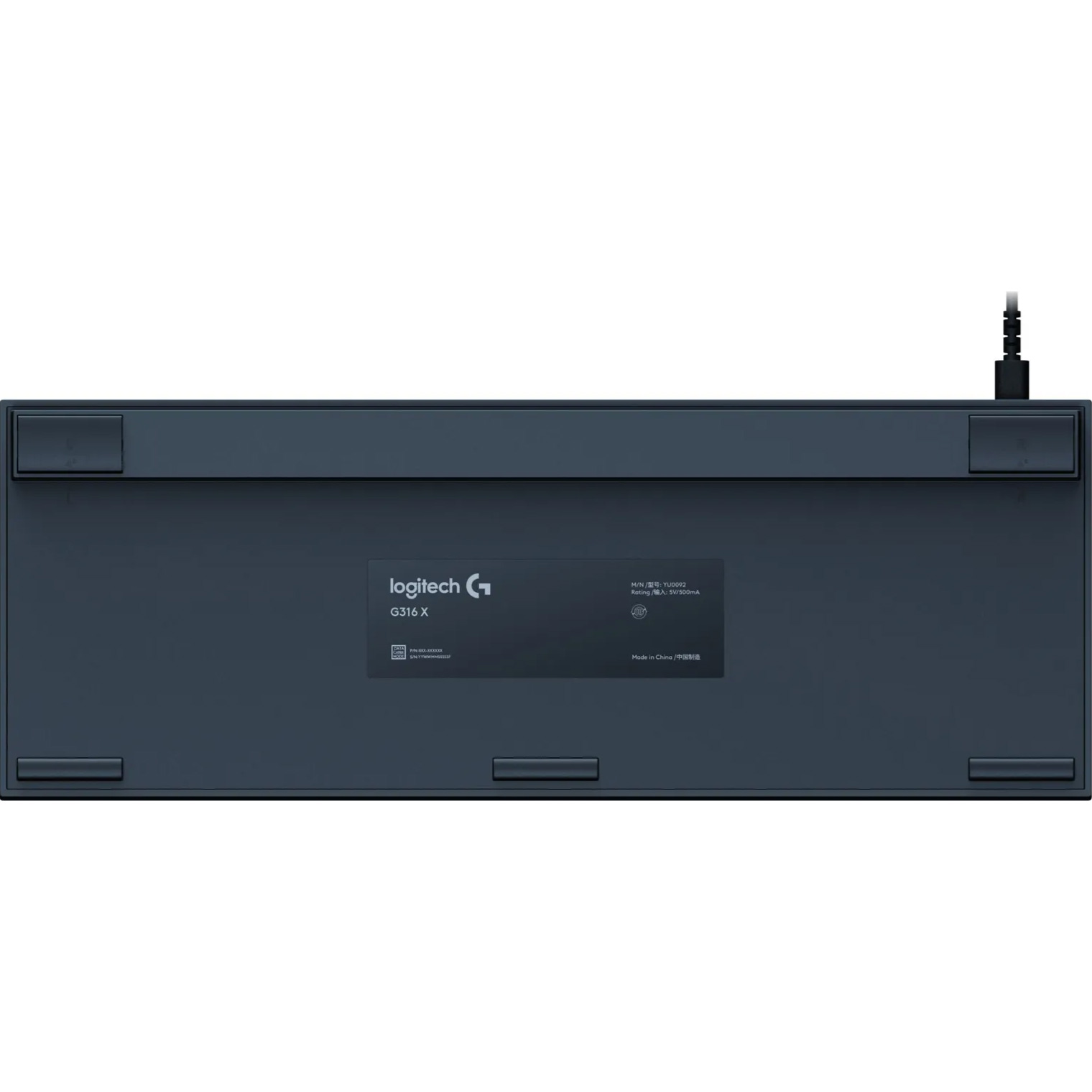 Клавіатура LOGITECH G316 X Black (920-014205)