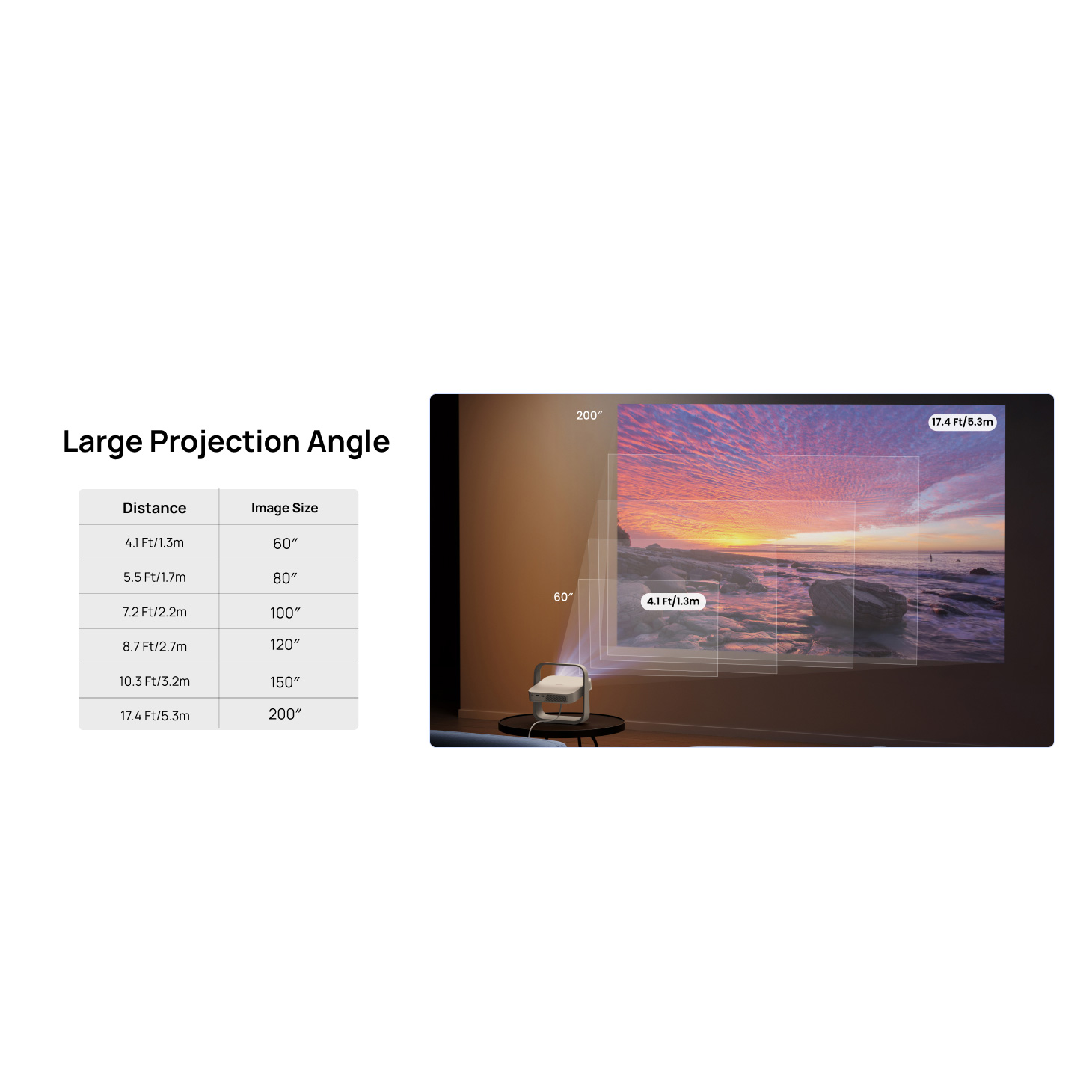 Проектор портативный XGIMI Elfin Flip Plus (WK03C-1)
