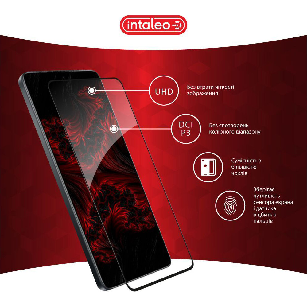 Защитное стекло INTALEO Full Glue для Xiaomi 14T Pro
