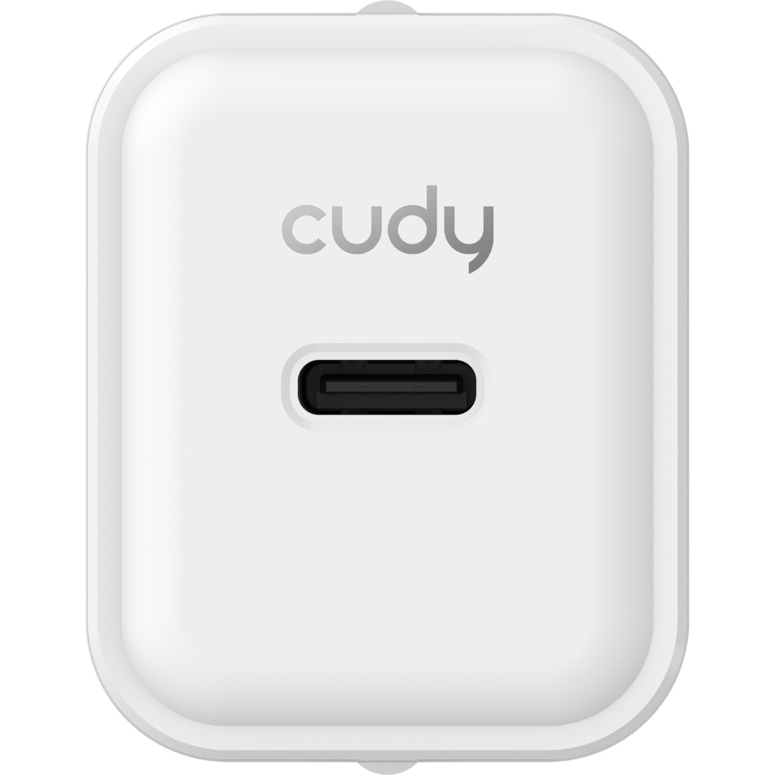 Зарядний пристрій CUDY CH20 GaN Charger USB-C PD 3.0, QC 3.0, 20W White