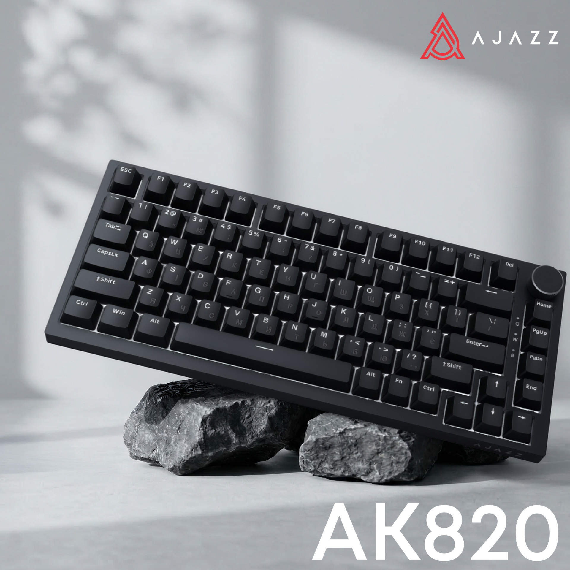 Клавіатура AJAZZ AK820 Red Switch Black
