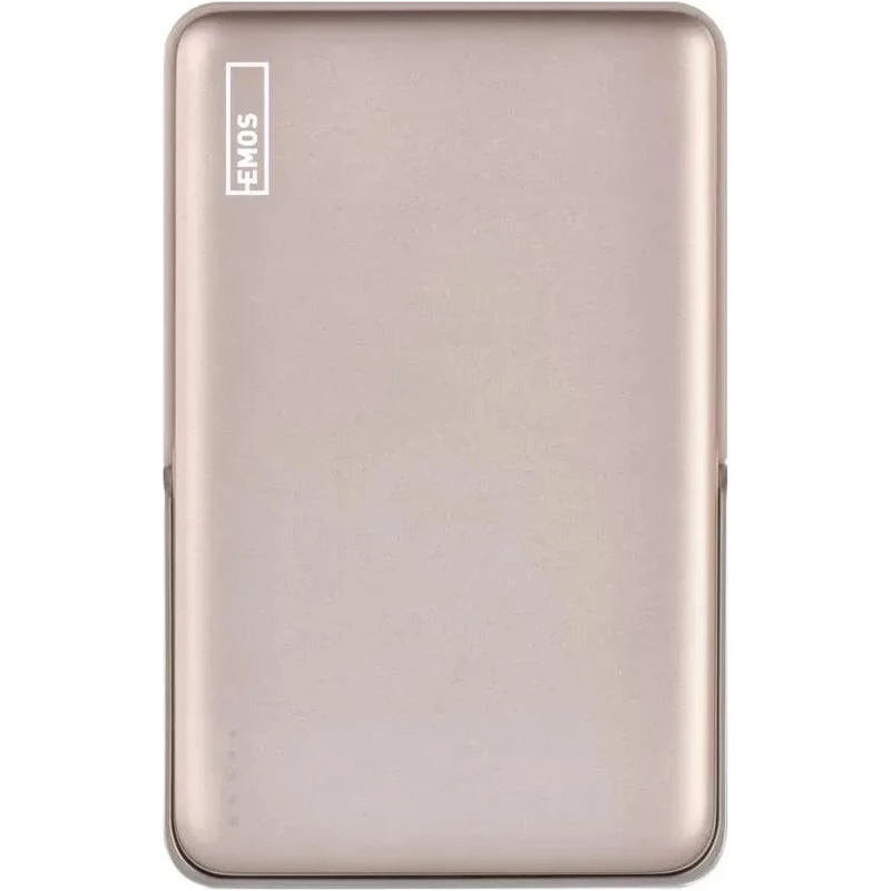 Повербанк с беспроводной зарядкой EMOS B0552RG 20W 10000mAh Rose Gold