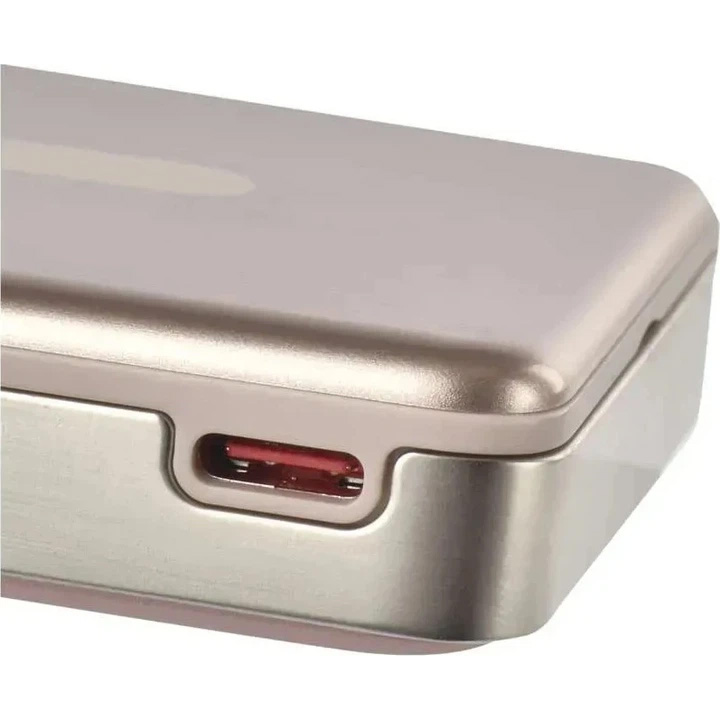 Повербанк с беспроводной зарядкой EMOS B0552RG 20W 10000mAh Rose Gold