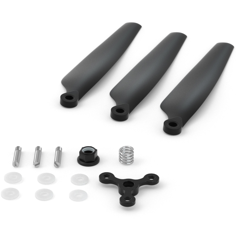 Пропелер BROTHERHOBBY 1660 3-Blade Foldable 1CCW Black