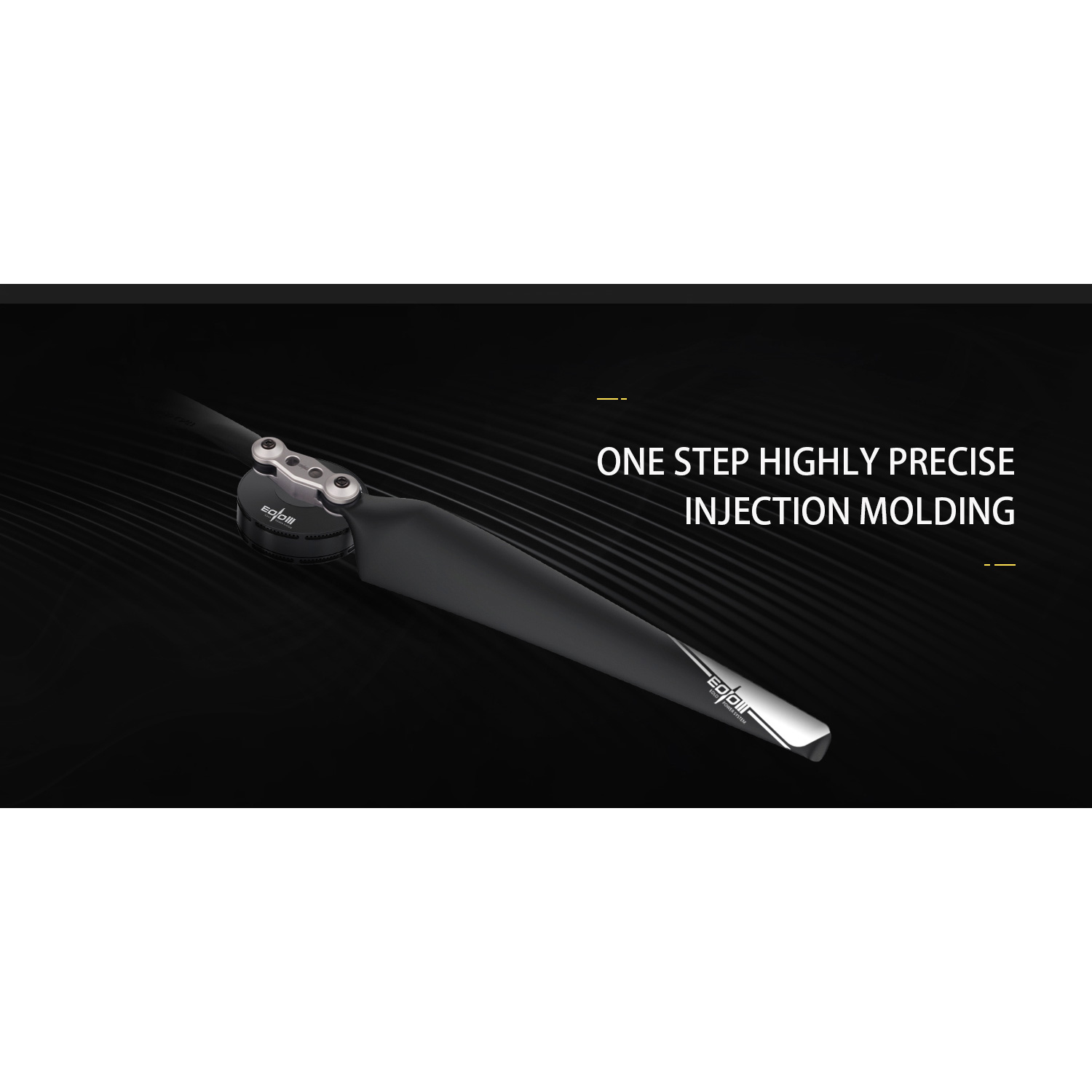 Комплект пропелерів EOLO CN17x6.2 2-Blade Foldable 1СW+1CCW Black