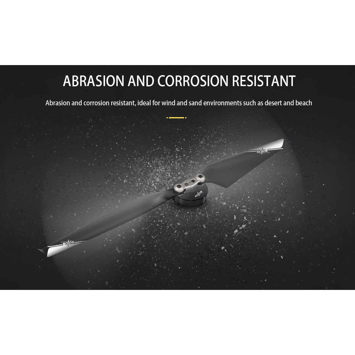 Комплект пропелерів EOLO CN17x6.2 2-Blade Foldable 1СW+1CCW Black