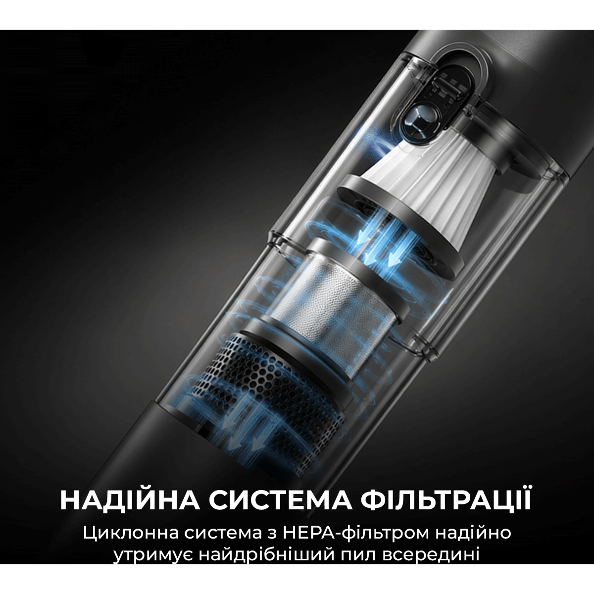 Пилосос акумуляторний MOVA Portable Vortex