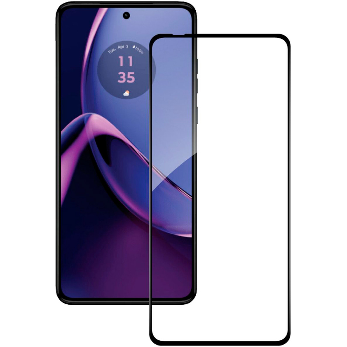 Захисне скло ACCLAB Full Glue для Motorola Moto G84