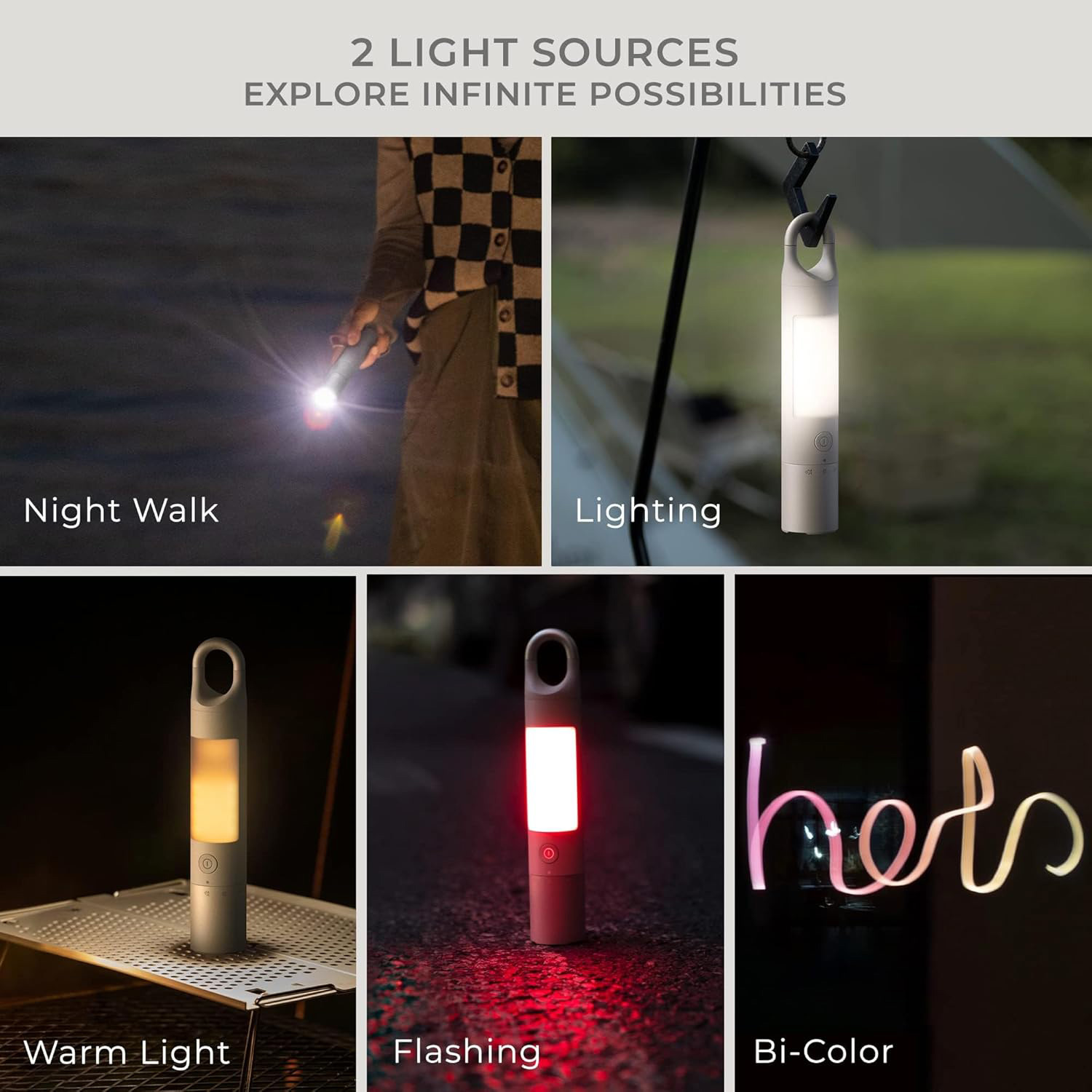 Ліхтар HOTO Flashlight Duo (QWSDT002)