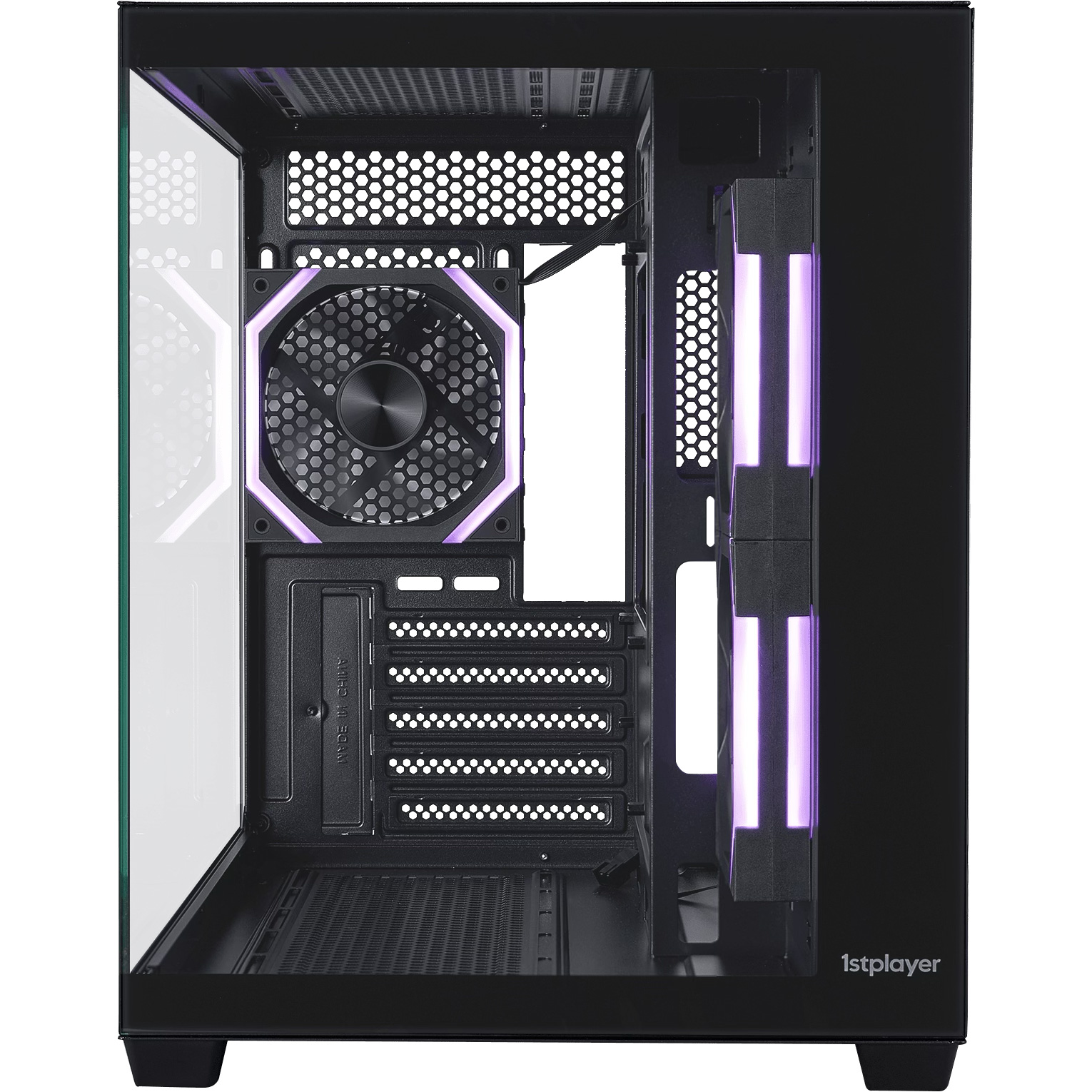 Корпус 1STPLAYER BV6 2FH7R-1FH7 Black