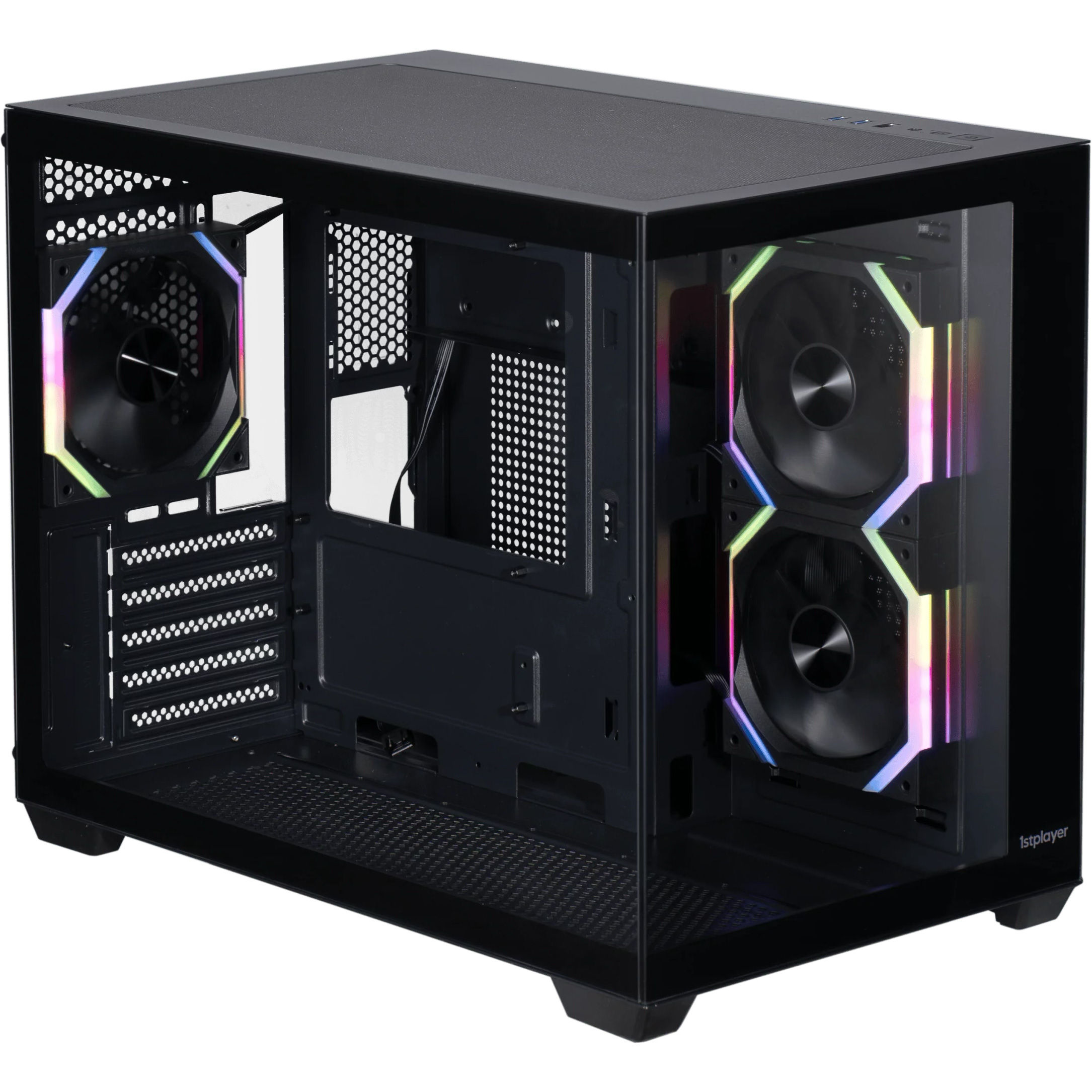 Корпус 1STPLAYER BV6 2FH7R-1FH7 Black
