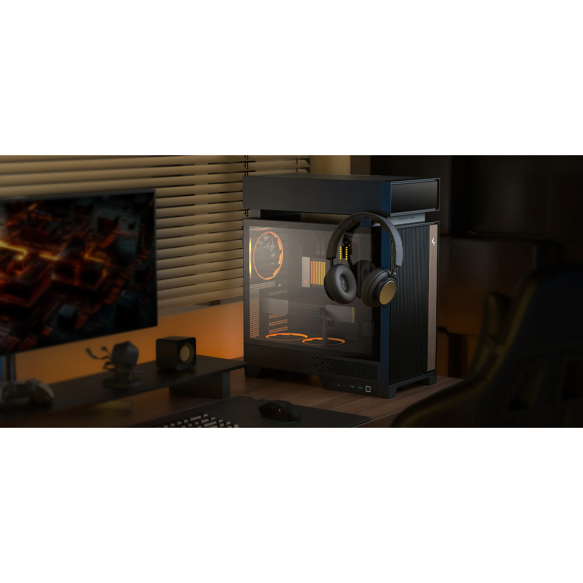 Корпус DEEPCOOL CL6600 Black (R-CL6600-BKNNA0-G-1)
