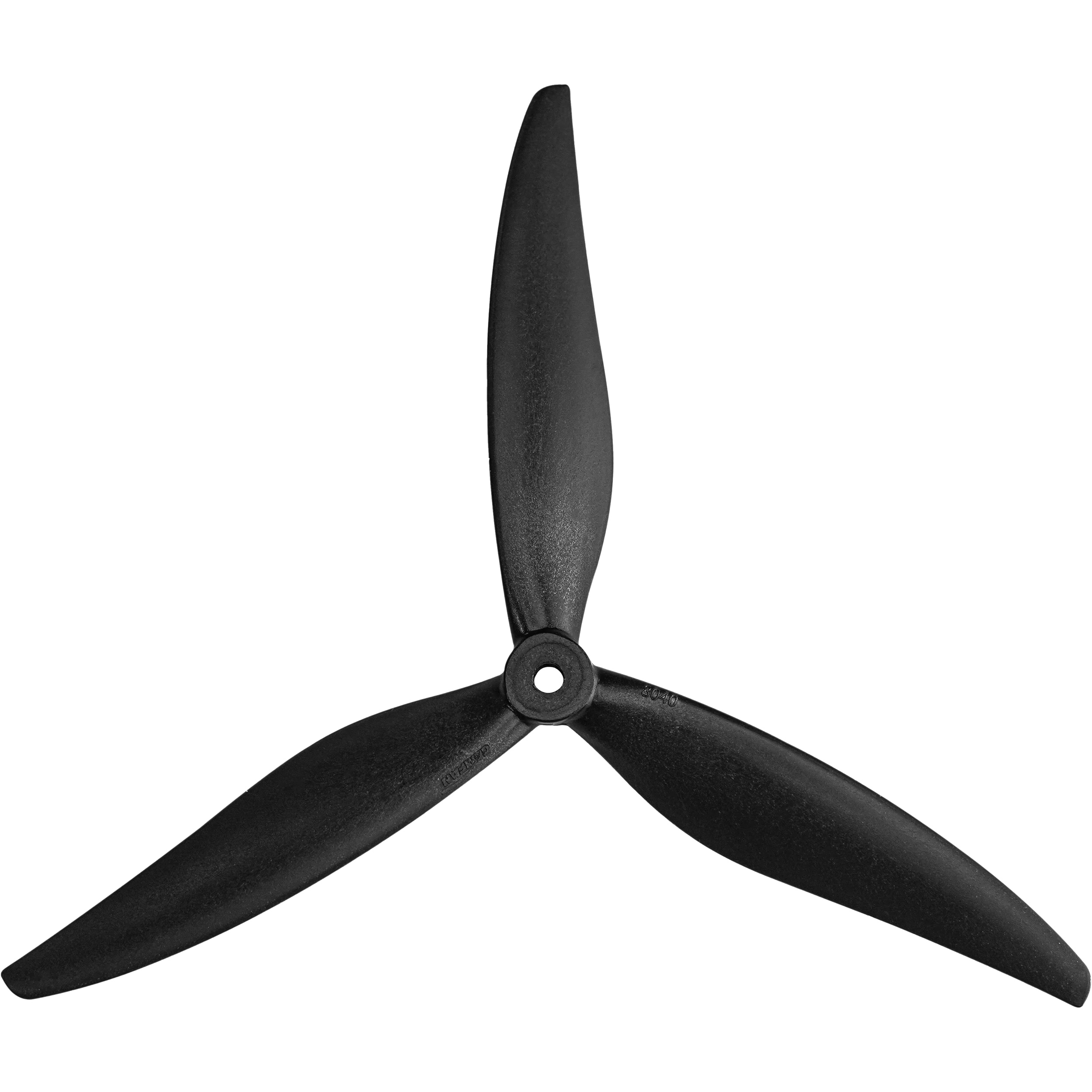 Комплект пропеллеров GEMFAN 8040 3-Blade 1СW+1CCW Black (GF8040-3CN/HP098.PMCN8040-3B)