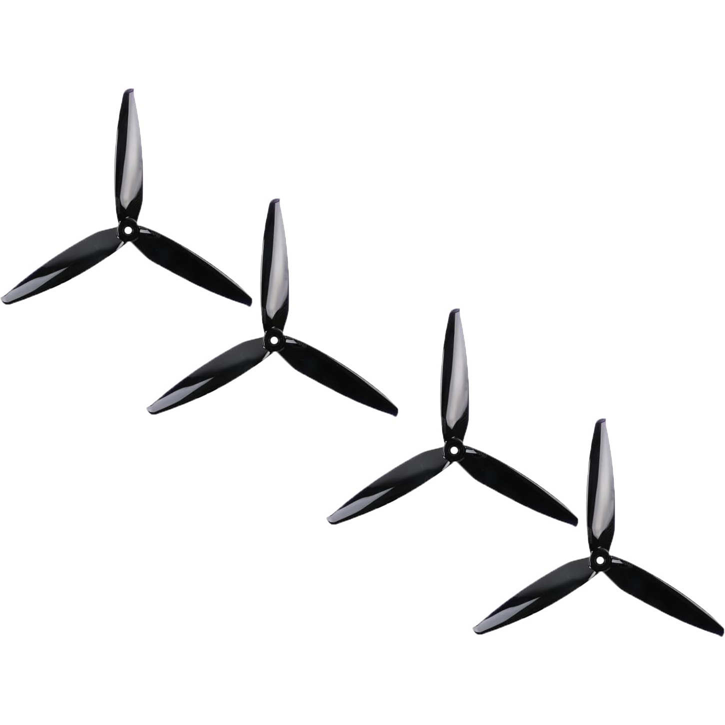 Комплект пропеллеров GEMFAN Flash 7040 3-Blade 2СW+2CCW Black (GF-7040)