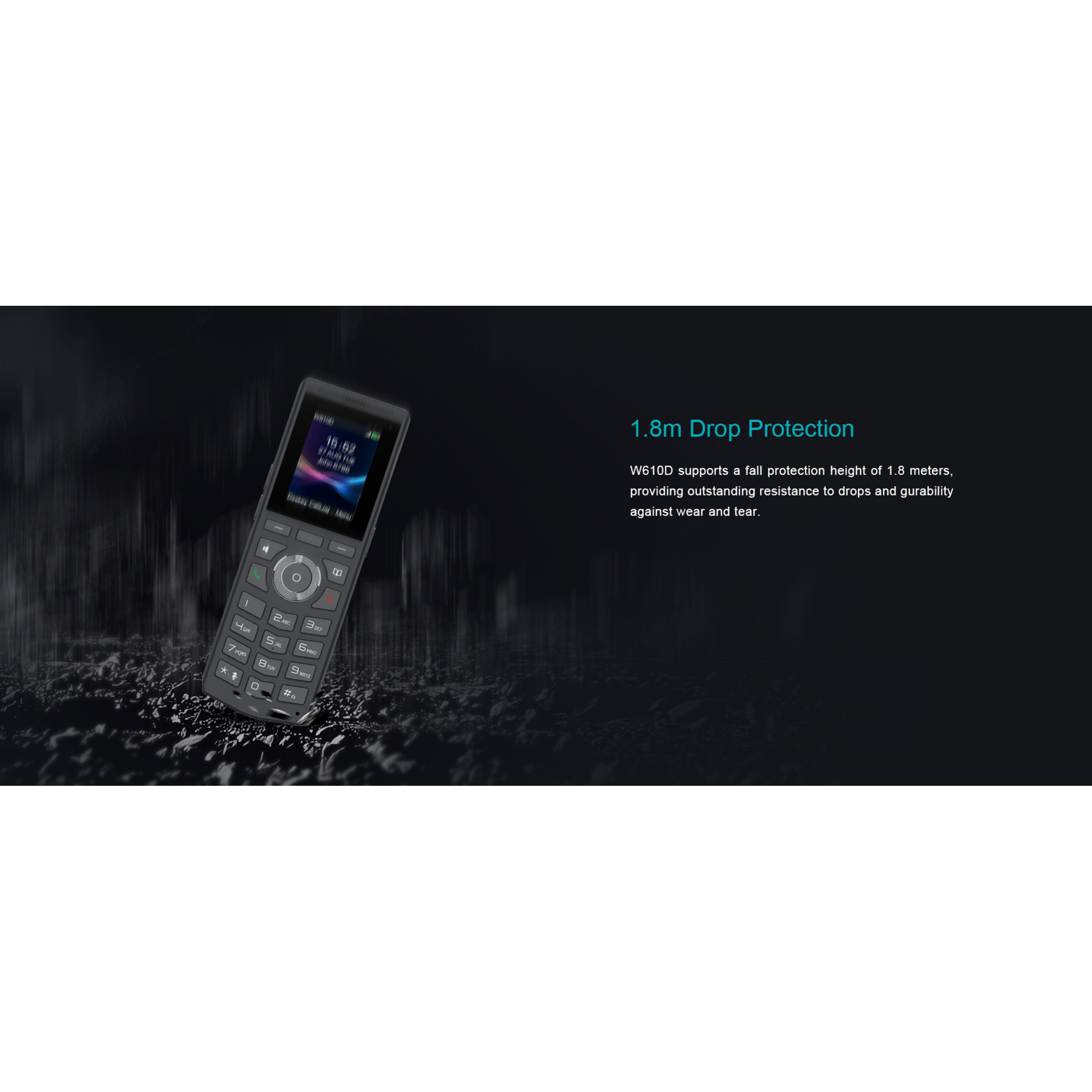IP-телефон DECT FANVIL W710P DECT Phone System (W710D+W610D)