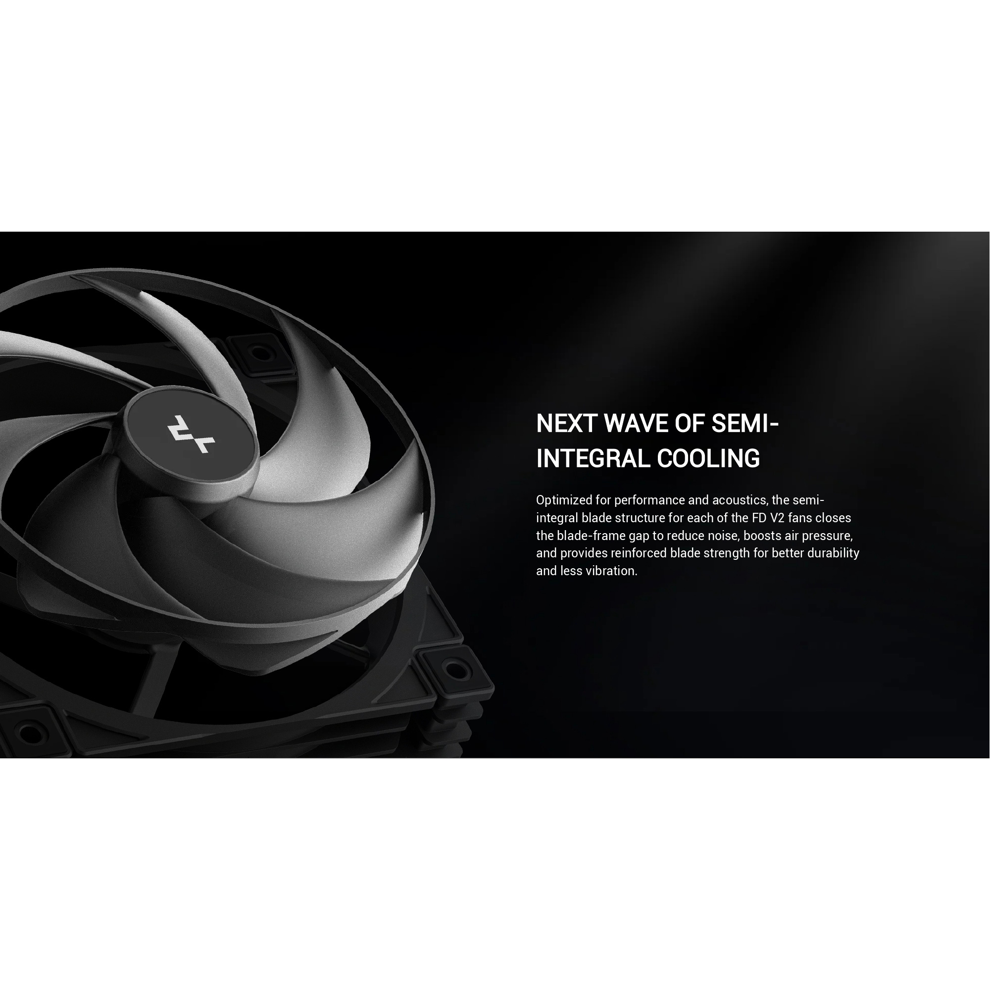 Вентилятор DEEPCOOL FD12 V2 Black (R-FD12V2-BKNPN1-G)
