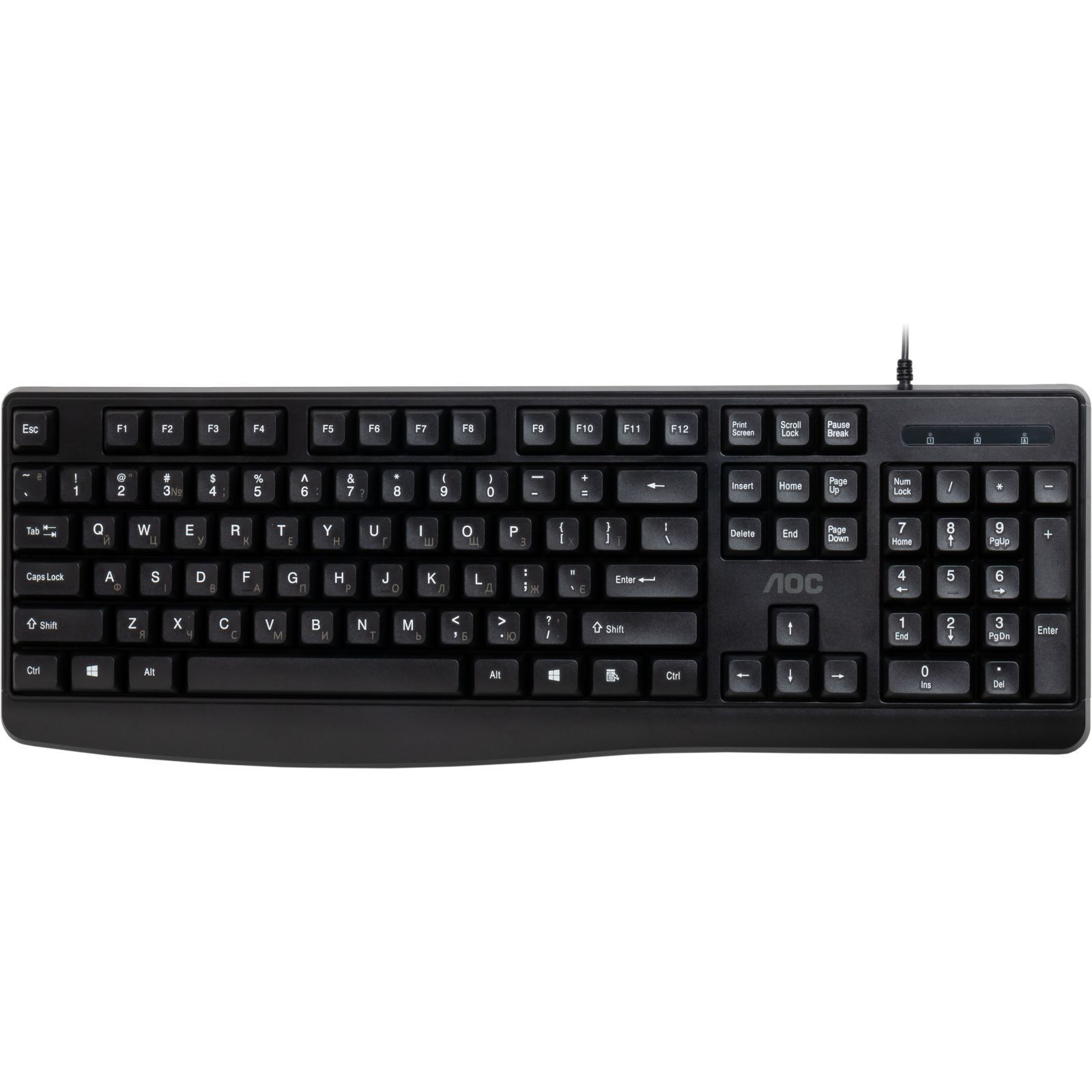 Клавиатура AOC KB120B Black