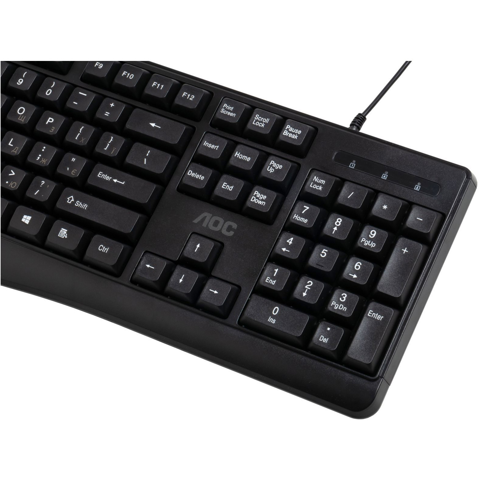 Клавиатура AOC KB120B Black