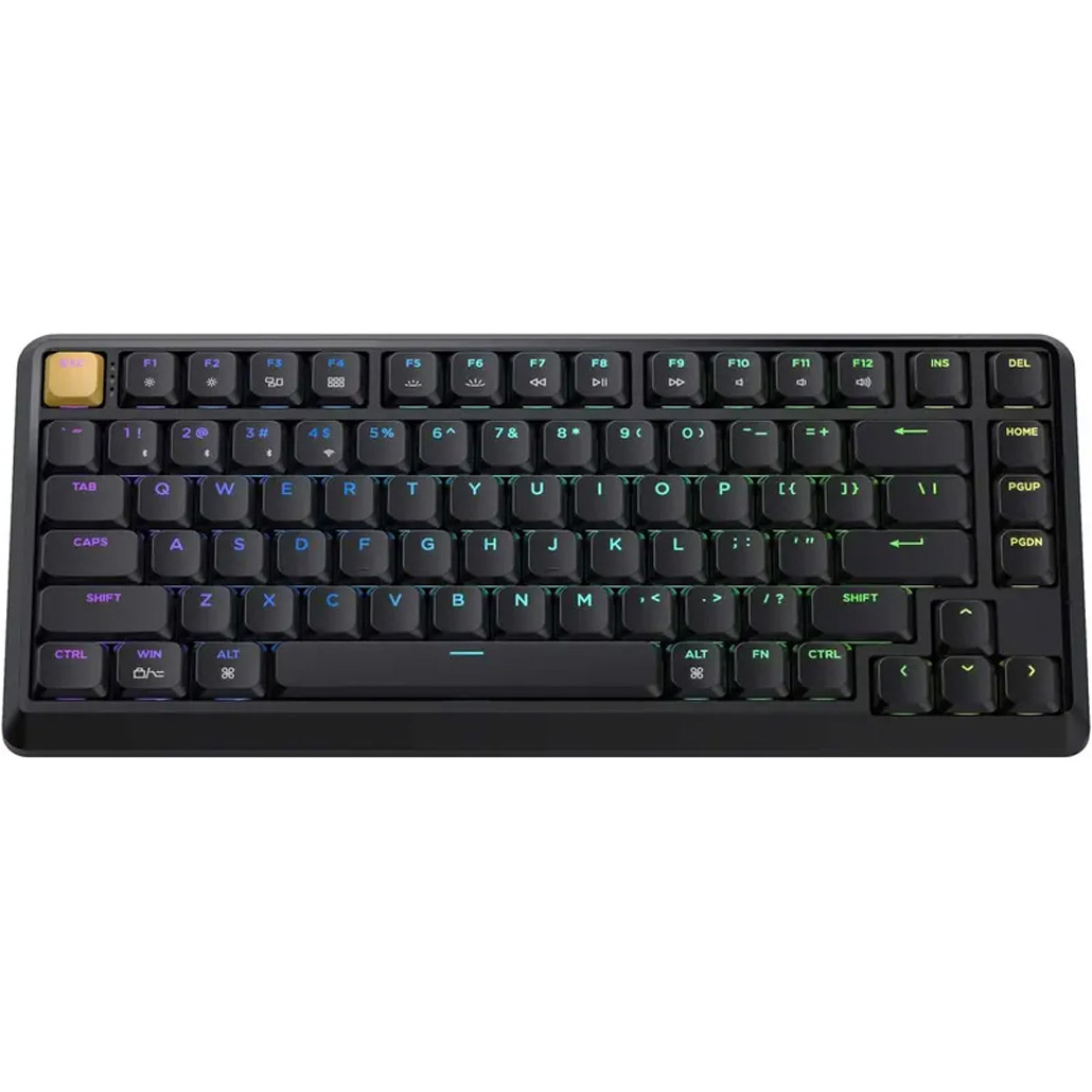 Клавіатура бездротова KEYCHRON J1 K Pro Banana Switch Black