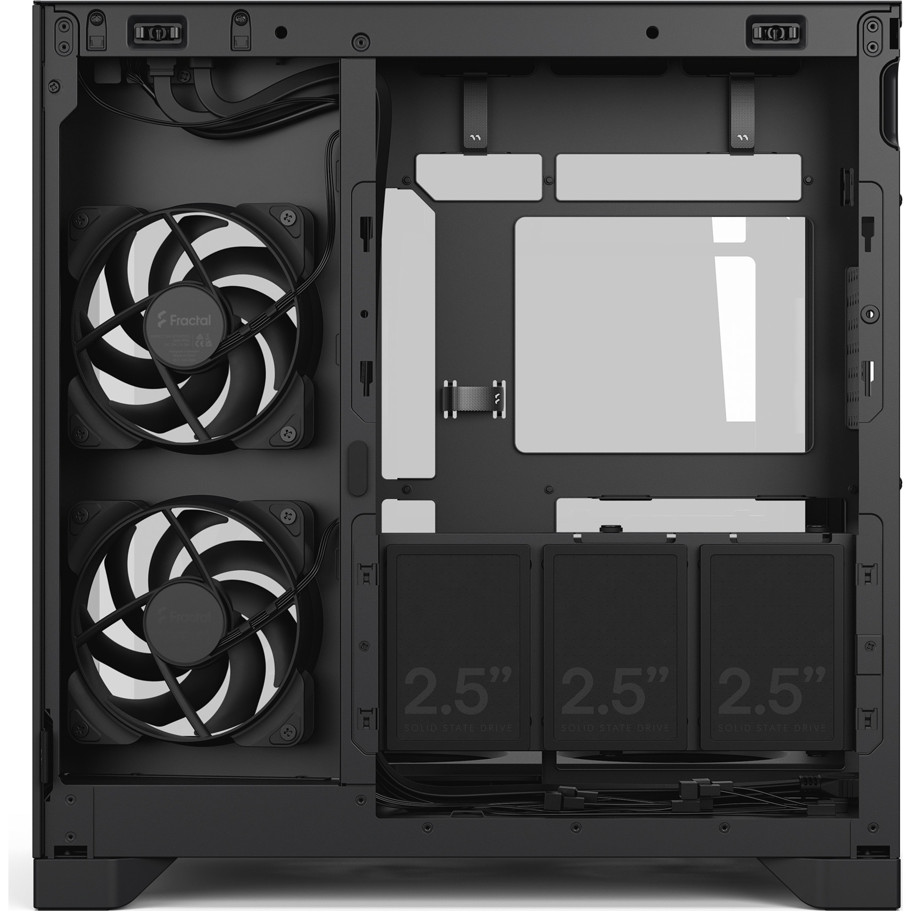 Корпус FRACTAL DESIGN Pop 2 Vision Black 60W (FD-C-POV2A-01)