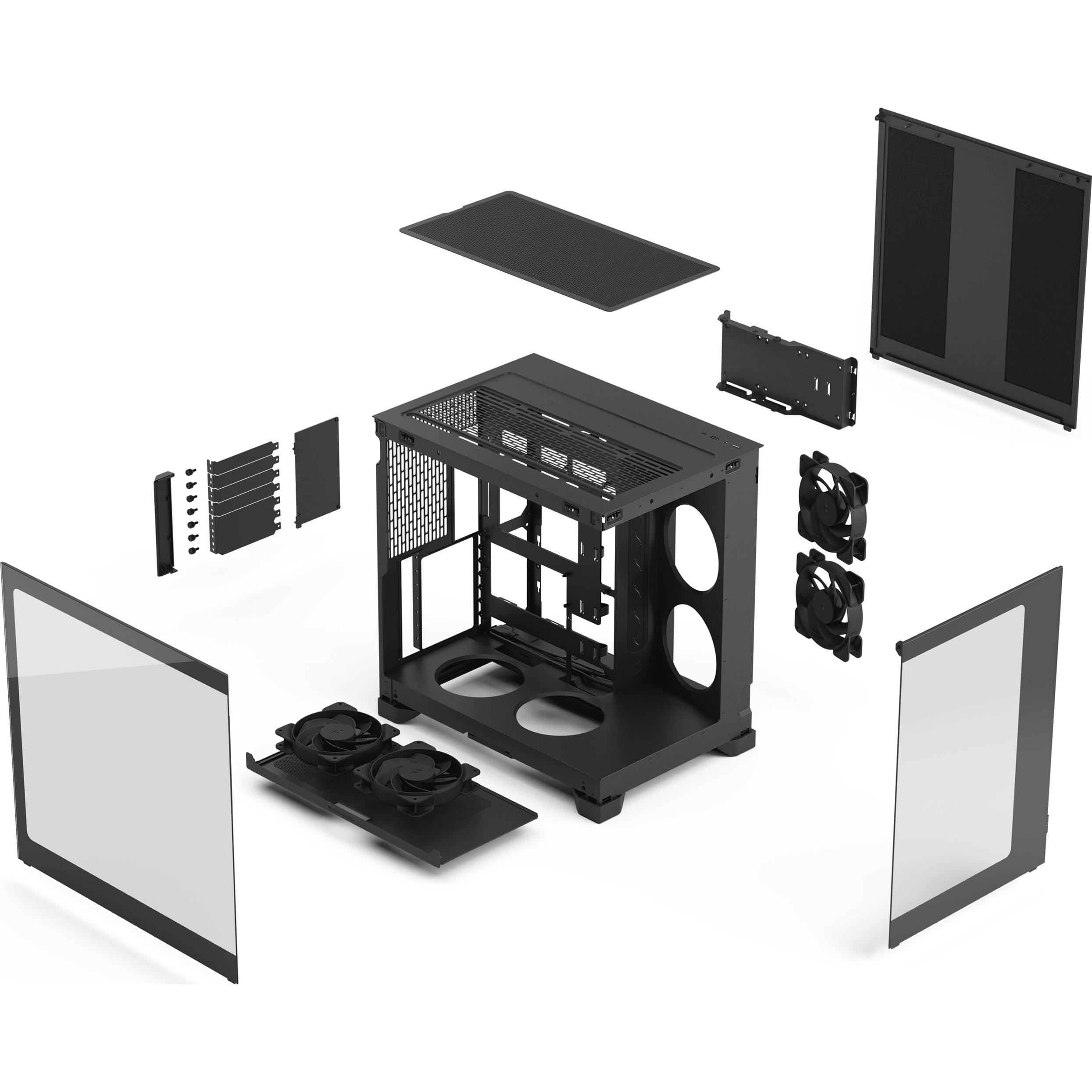 Корпус FRACTAL DESIGN Pop 2 Vision Black 60W (FD-C-POV2A-01)
