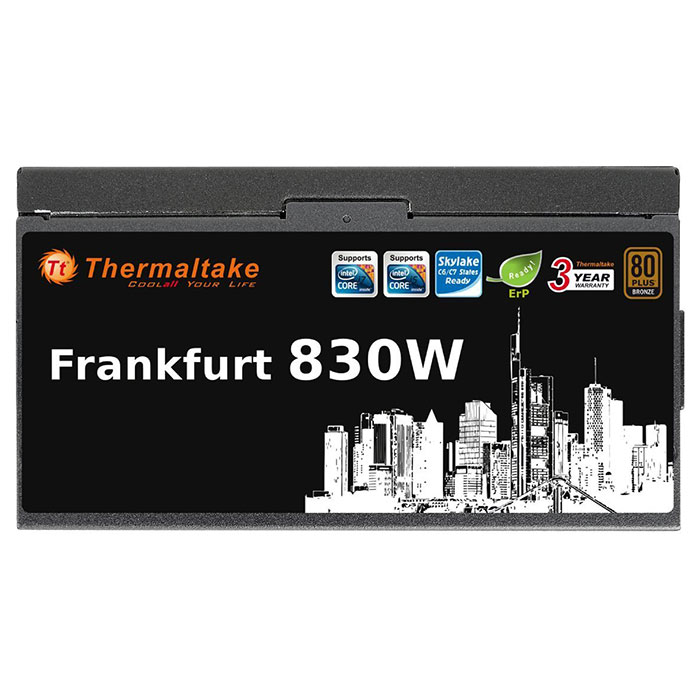 Блок питания 830W THERMALTAKE German Frankfurt 830 (W0395RE)