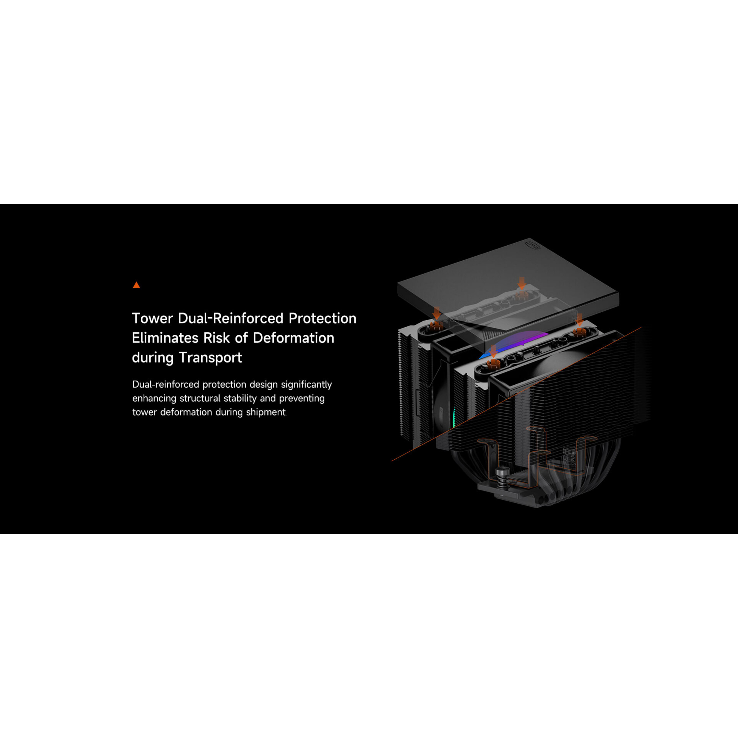 Кулер для процесора PCCOOLER RT720 TC ARGB Black (RT720TC-BKAWYX-GL)