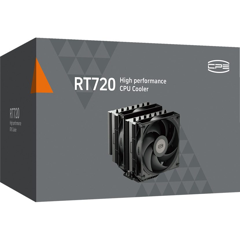 Кулер для процесора PCCOOLER RT720 TC Black (RT720TC-BKNWYX-GL)