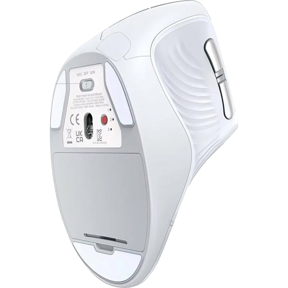 Вертикальна миша UGREEN MU008 Vertical Ergonomic White (45759)