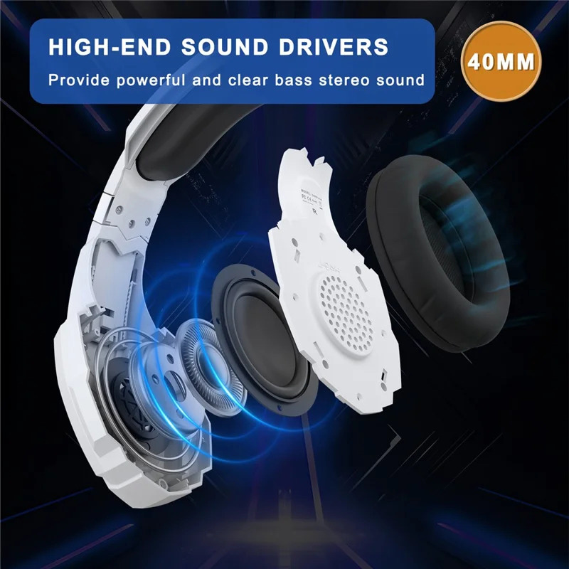 Навушники геймерскі KOTION EACH G9000 Plus White